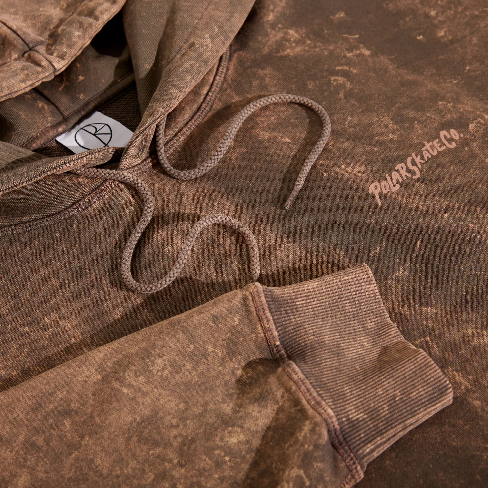 Acid Frank Hoodie | Surf Logo - Brown sold by Polar Skate product image thumbnail 3