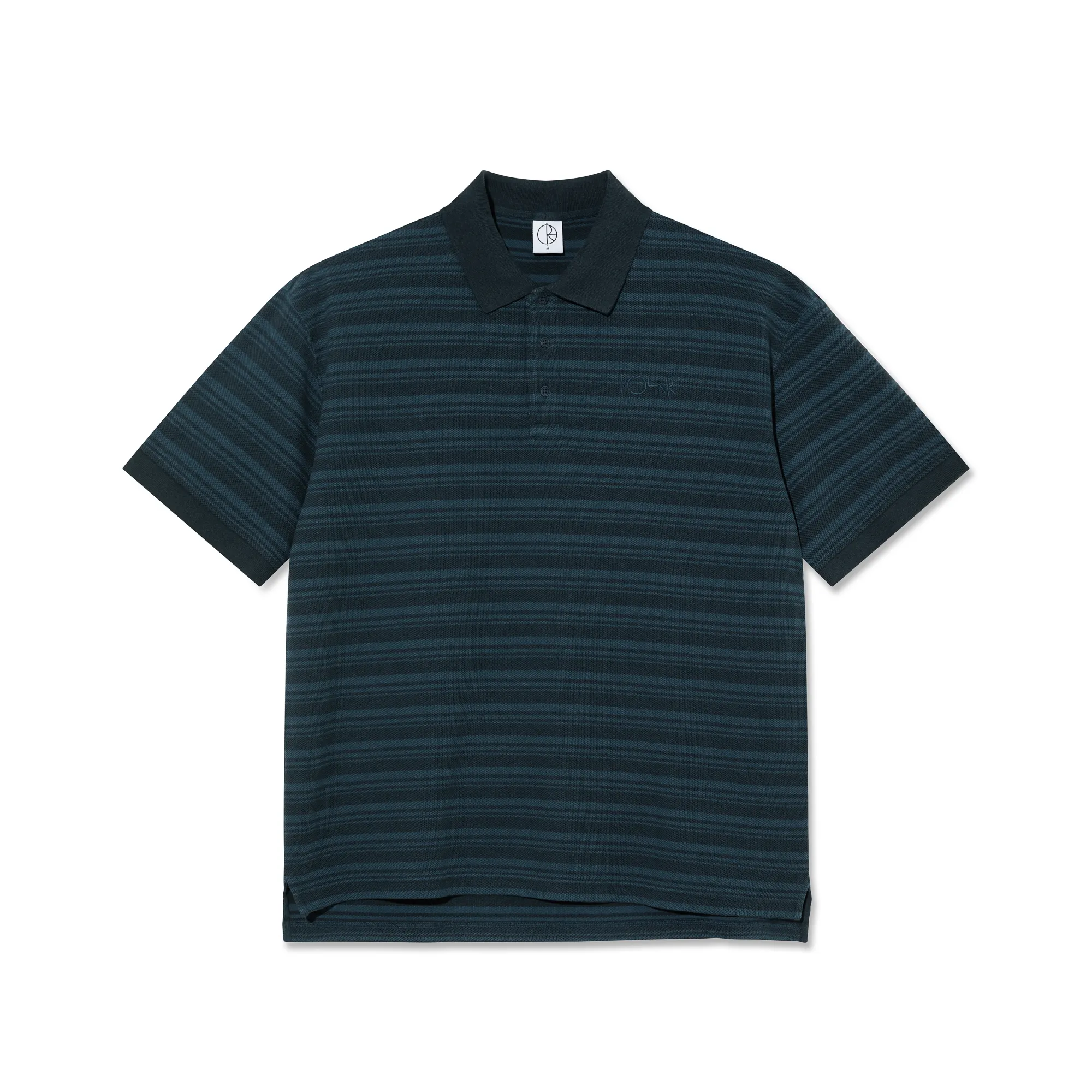 Surf Polo Shirt | Stripe - Neptune Blue sold by Polar Skate
