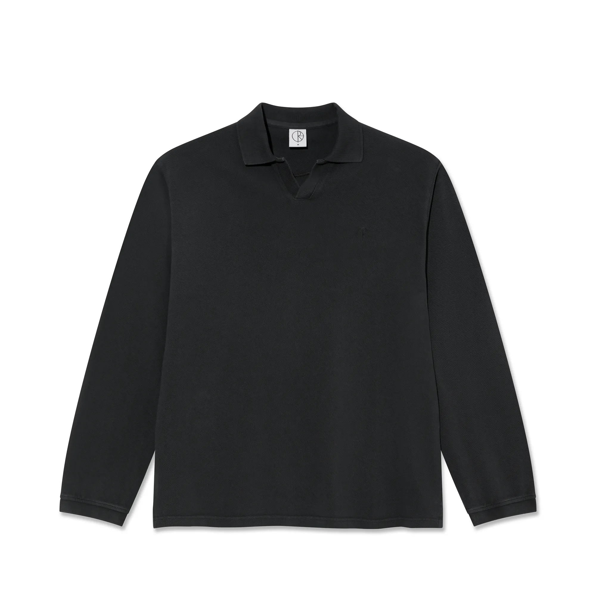 Serge Polo LS Shirt - Black sold by Polar Skate