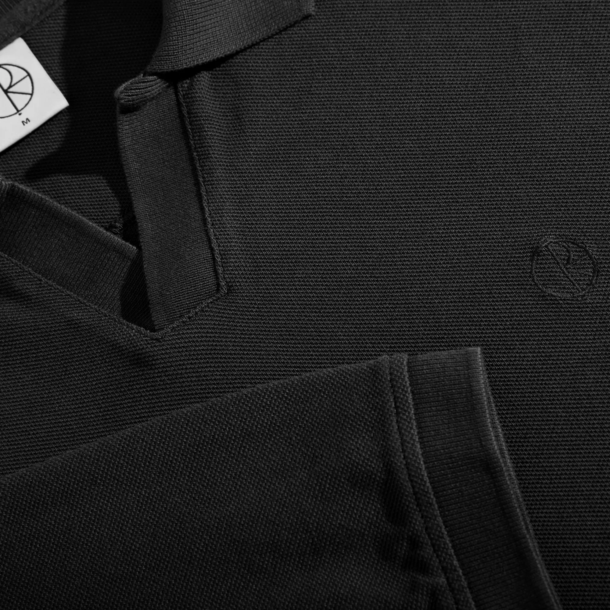 Serge Polo LS Shirt - Black sold by Polar Skate product image thumbnail 3