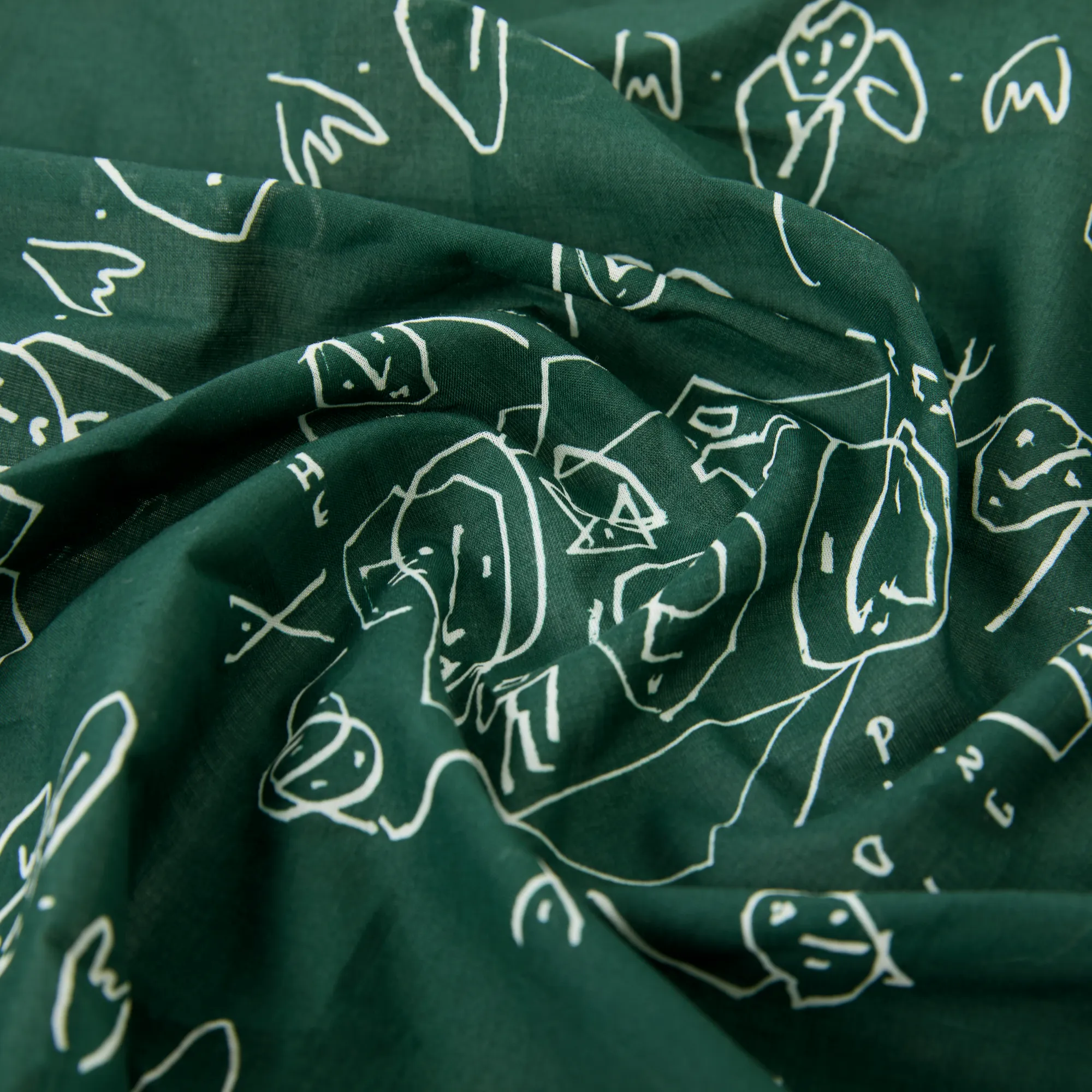 Bandana - Dark Green sold by Polar Skate product image thumbnail 2