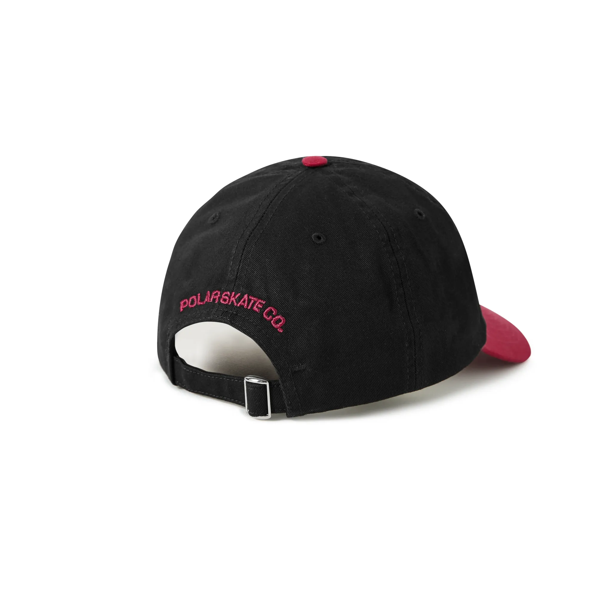 Sai Cap | Stroke Logo - Black / Redcurrant sold by Polar Skate product image thumbnail 2
