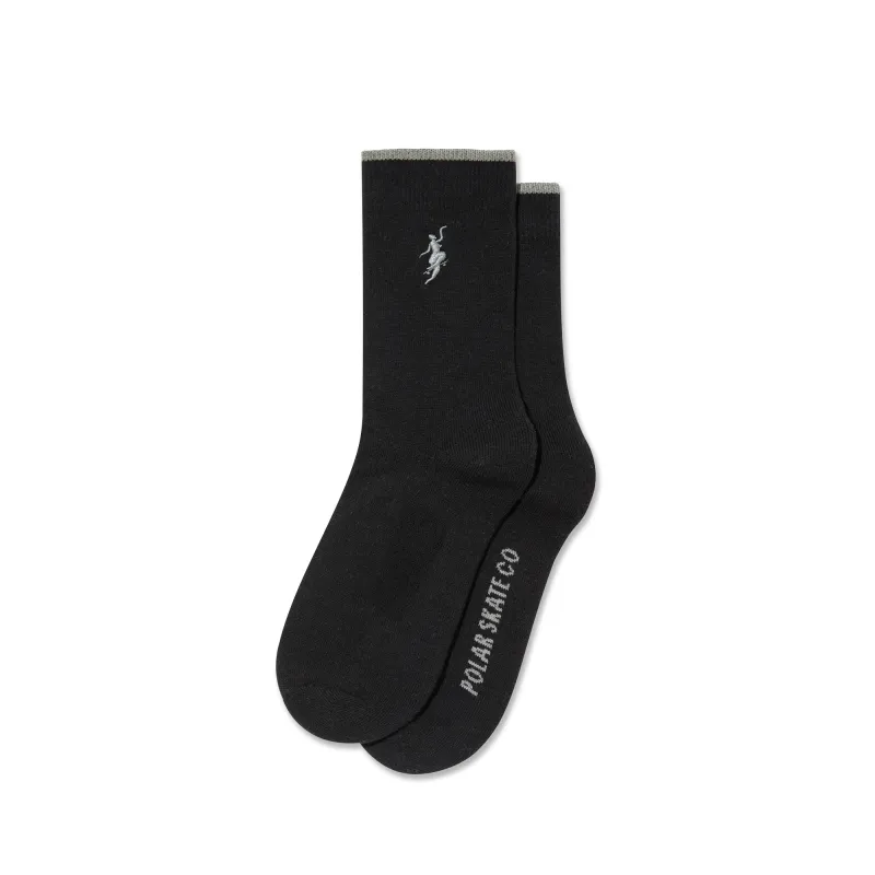 Business Socks | No Complies Forever - Black sold by Polar Skate