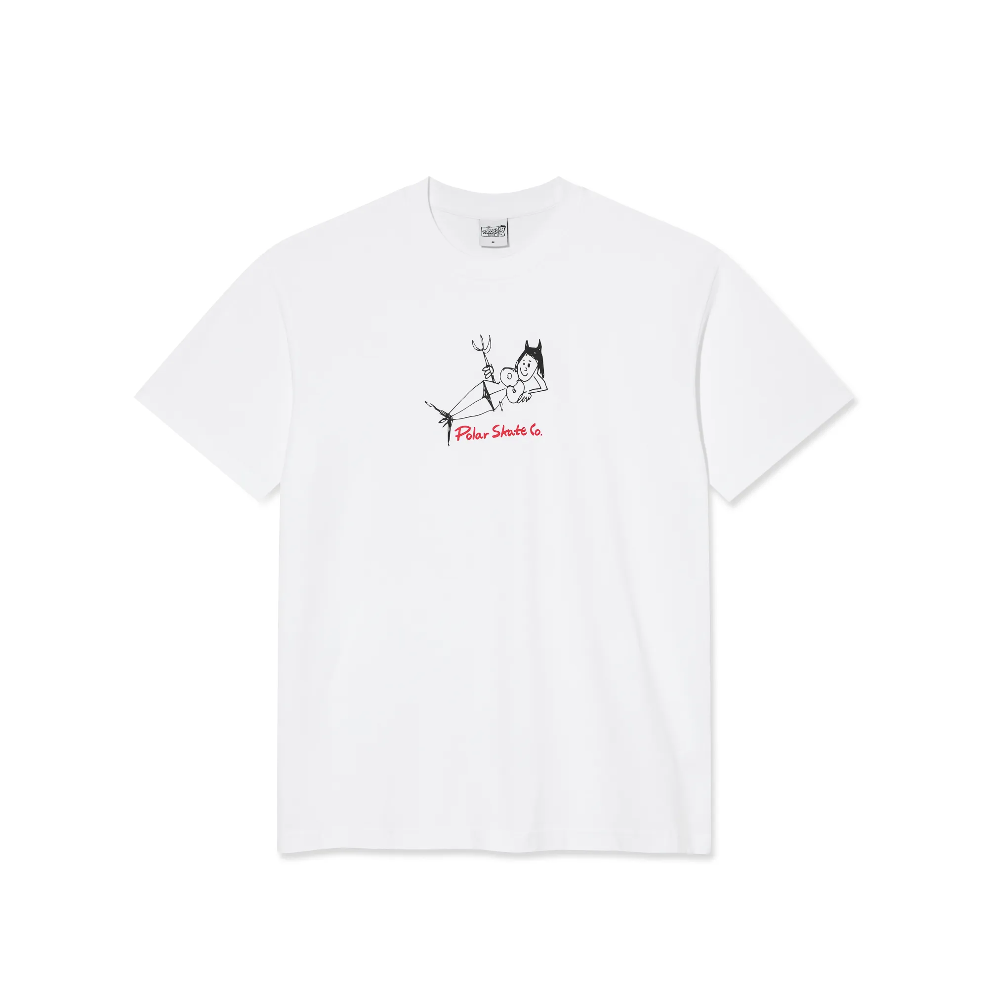 Tee | Devil Woman - White sold by Polar Skate