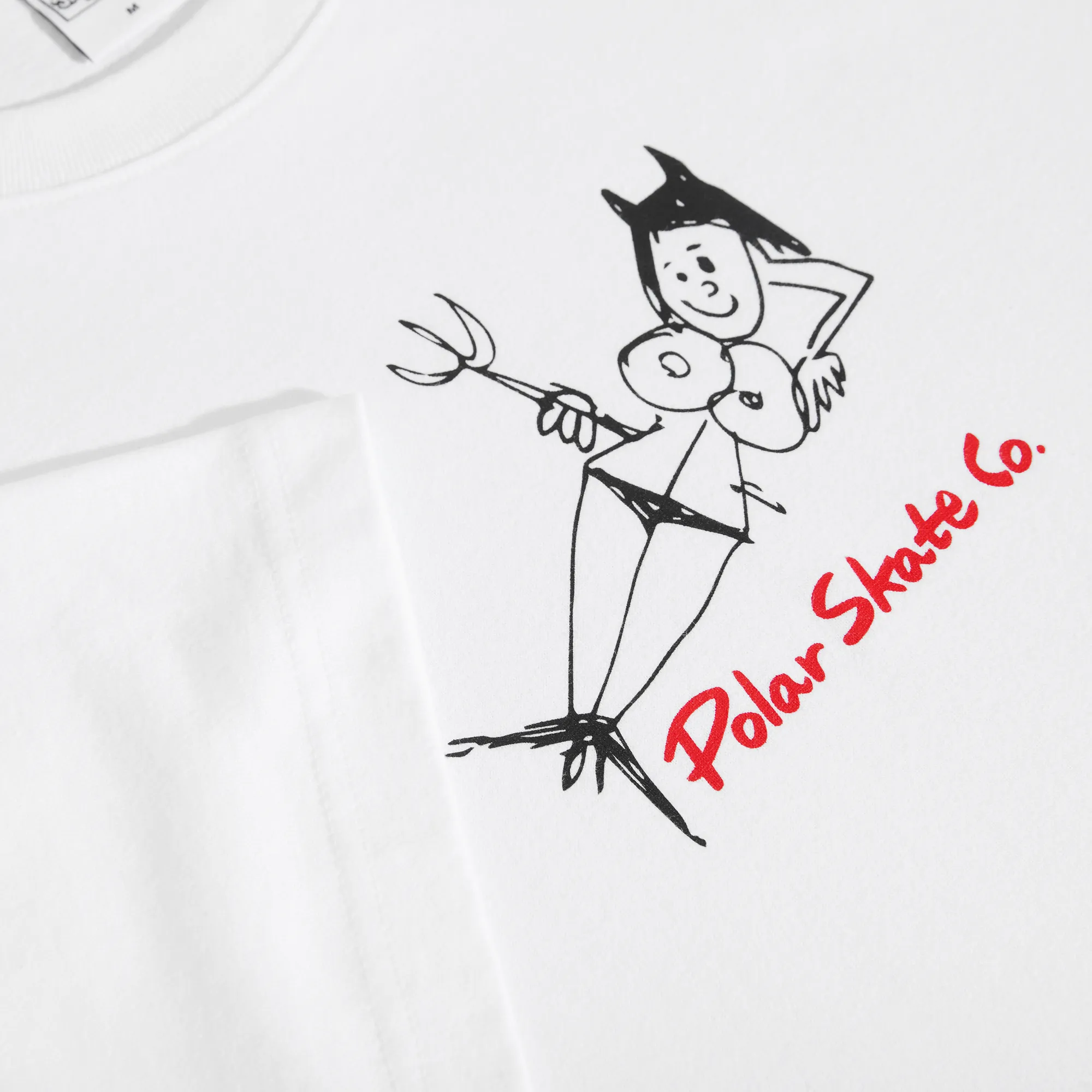 Tee | Devil Woman - White sold by Polar Skate product image thumbnail 3