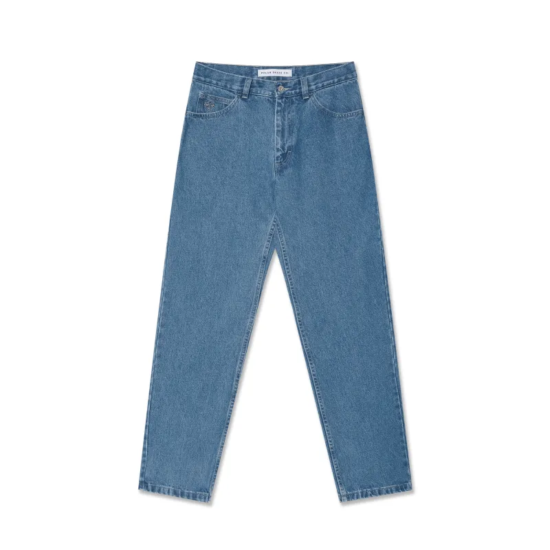 89 Pants - Mid Blue sold by Polar Skate