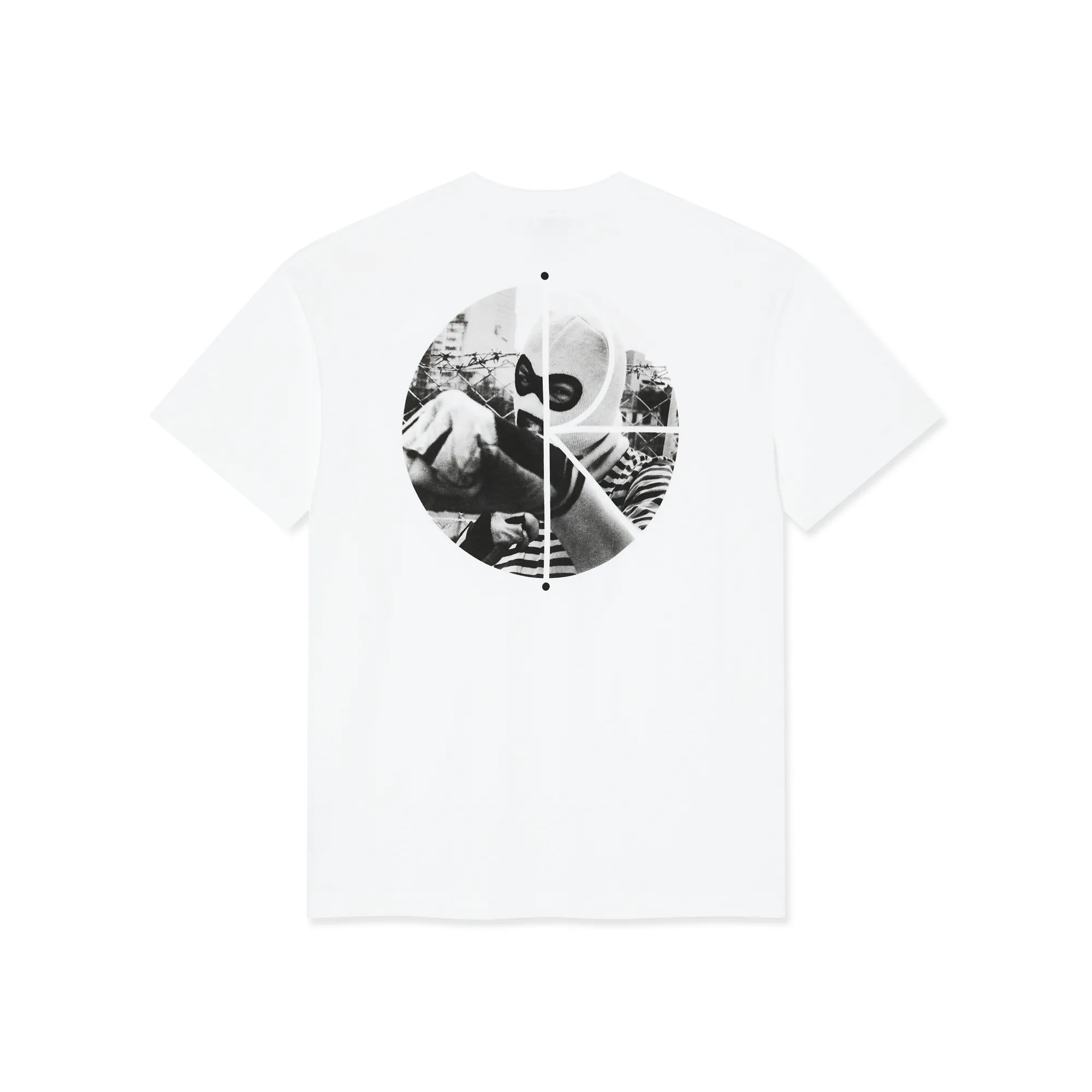 Fill Logo Tee | Klez - White sold by Polar Skate