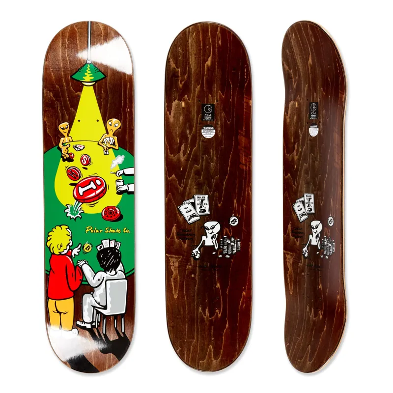 Deck | Oskar Rozenberg | Poker Face made by Polar Skate