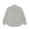 Ben LS Shirt - Ivory Check sold by Polar Skate