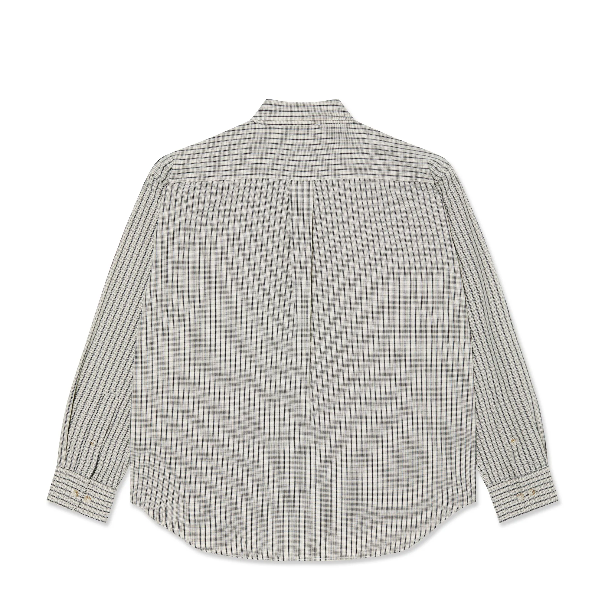 Ben LS Shirt - Ivory Check sold by Polar Skate product image thumbnail 2