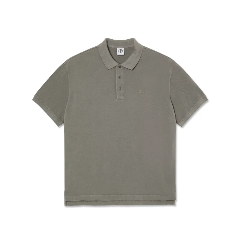 Surf Polo Shirt - Washed Grey sold by Polar Skate