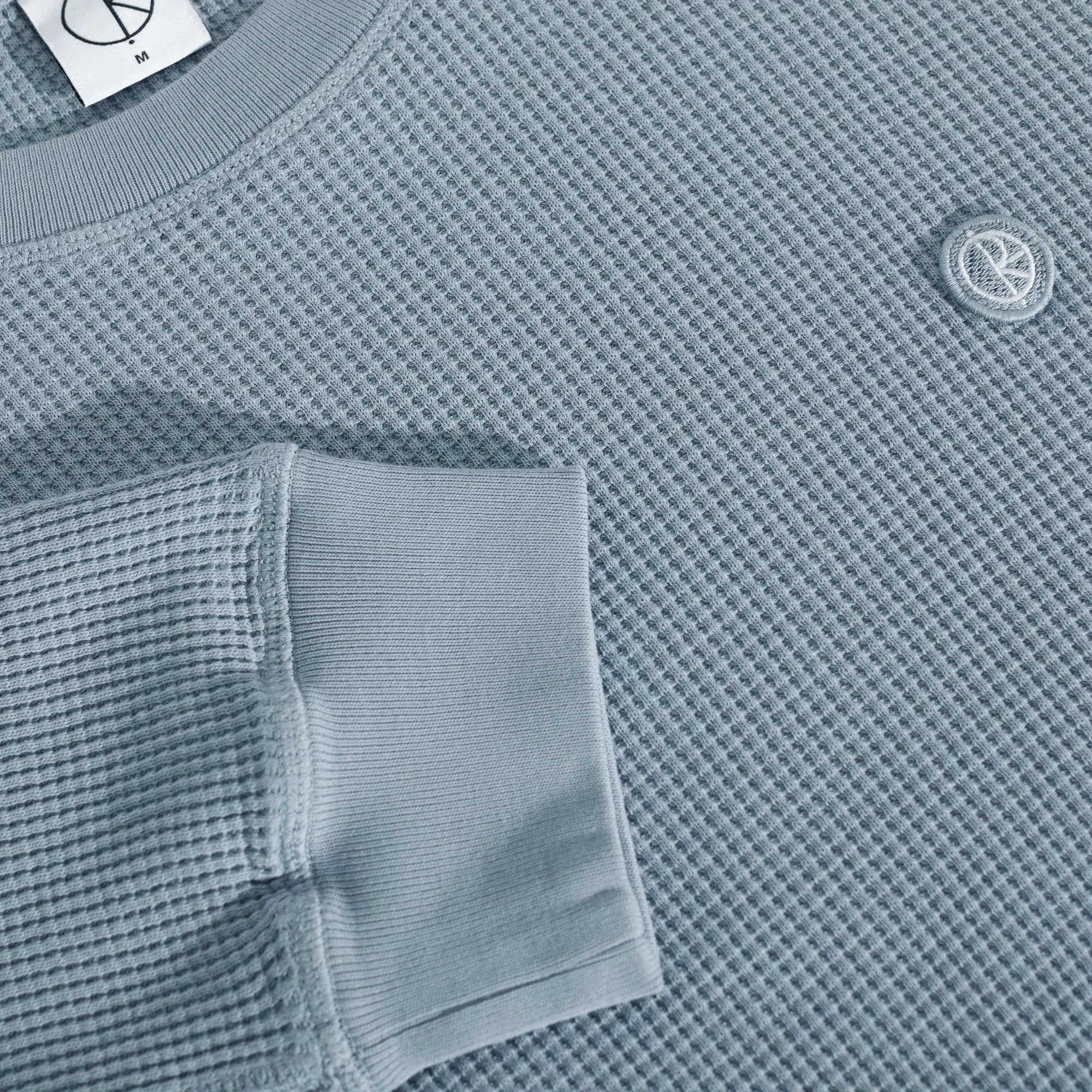 Dylan LS Tee - Dove Blue sold by Polar Skate product image thumbnail 3