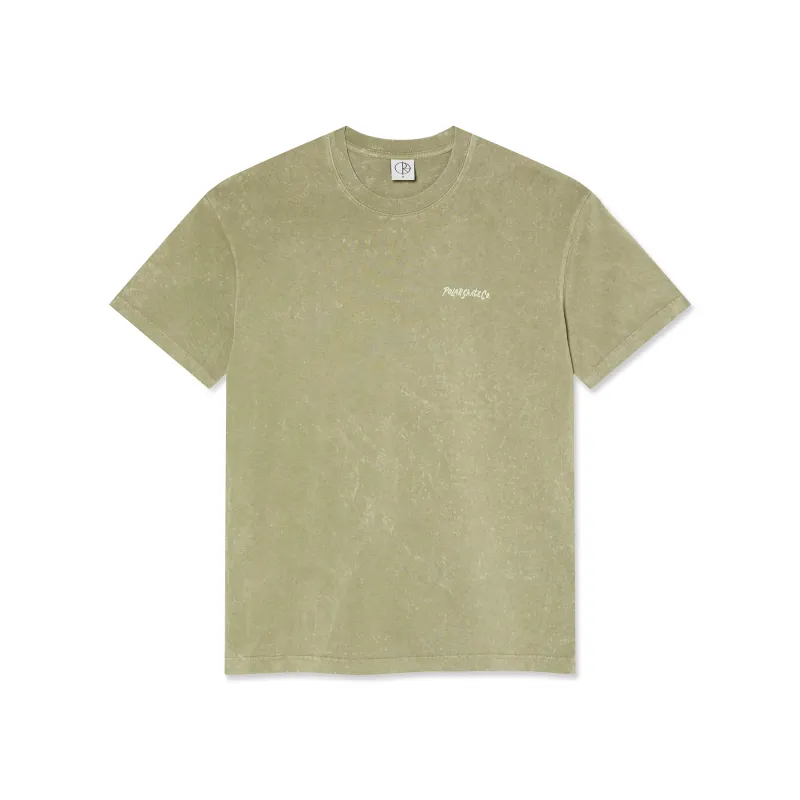 Acid Tee | Surf Logo - Light Green sold by Polar Skate