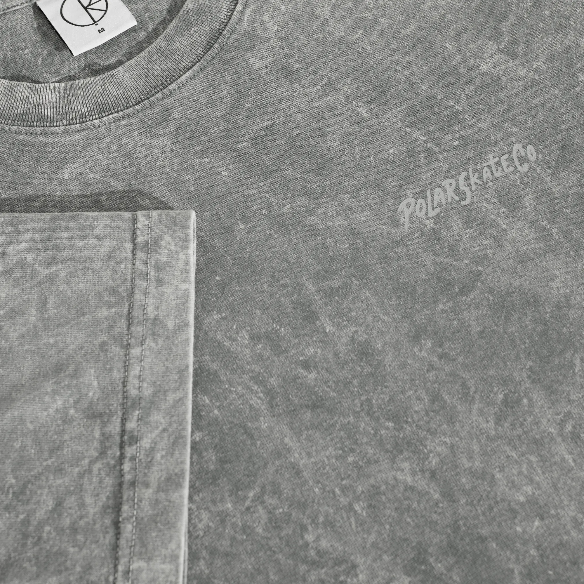 Acid Tee | Surf Logo - Grey sold by Polar Skate product image thumbnail 3