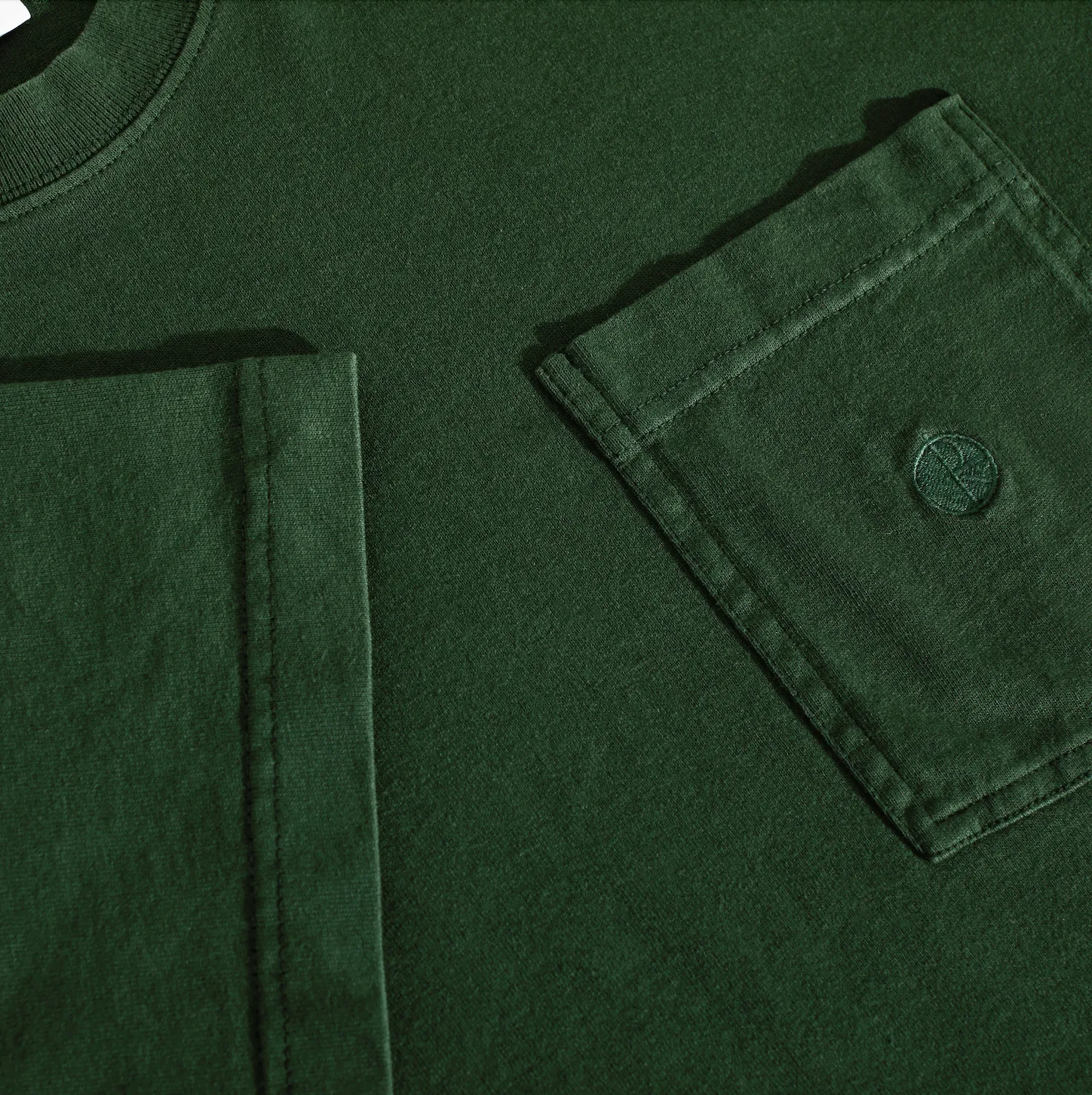 Pocket Tee - Dark Green sold by Polar Skate product image thumbnail 3