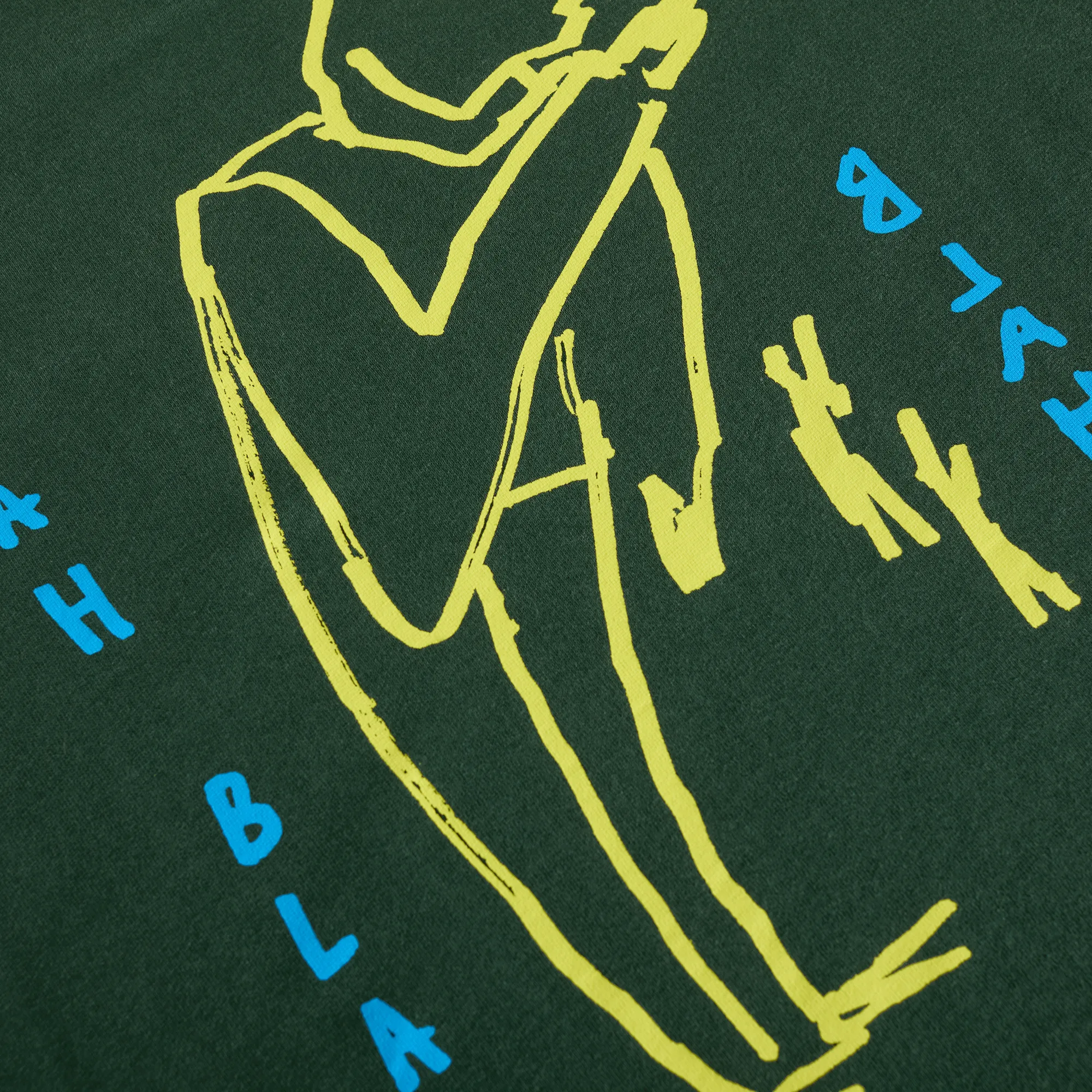 Tee | Blah Blah Blah - Dark Green sold by Polar Skate product image thumbnail 4