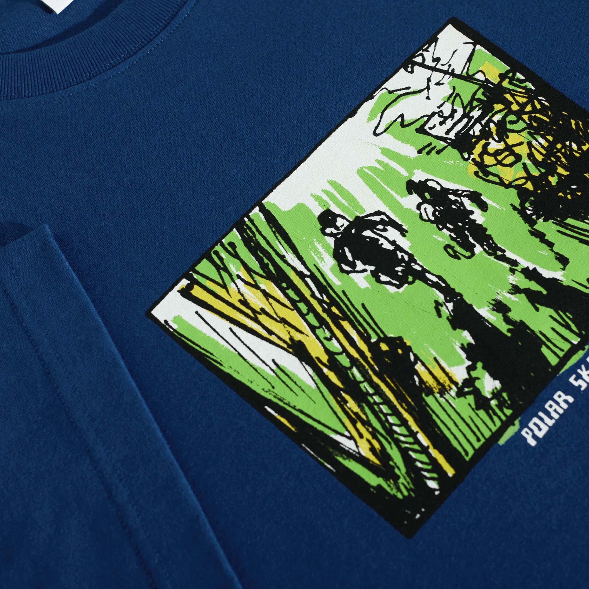 Tee | Running - Deep Royal Blue sold by Polar Skate product image thumbnail 3
