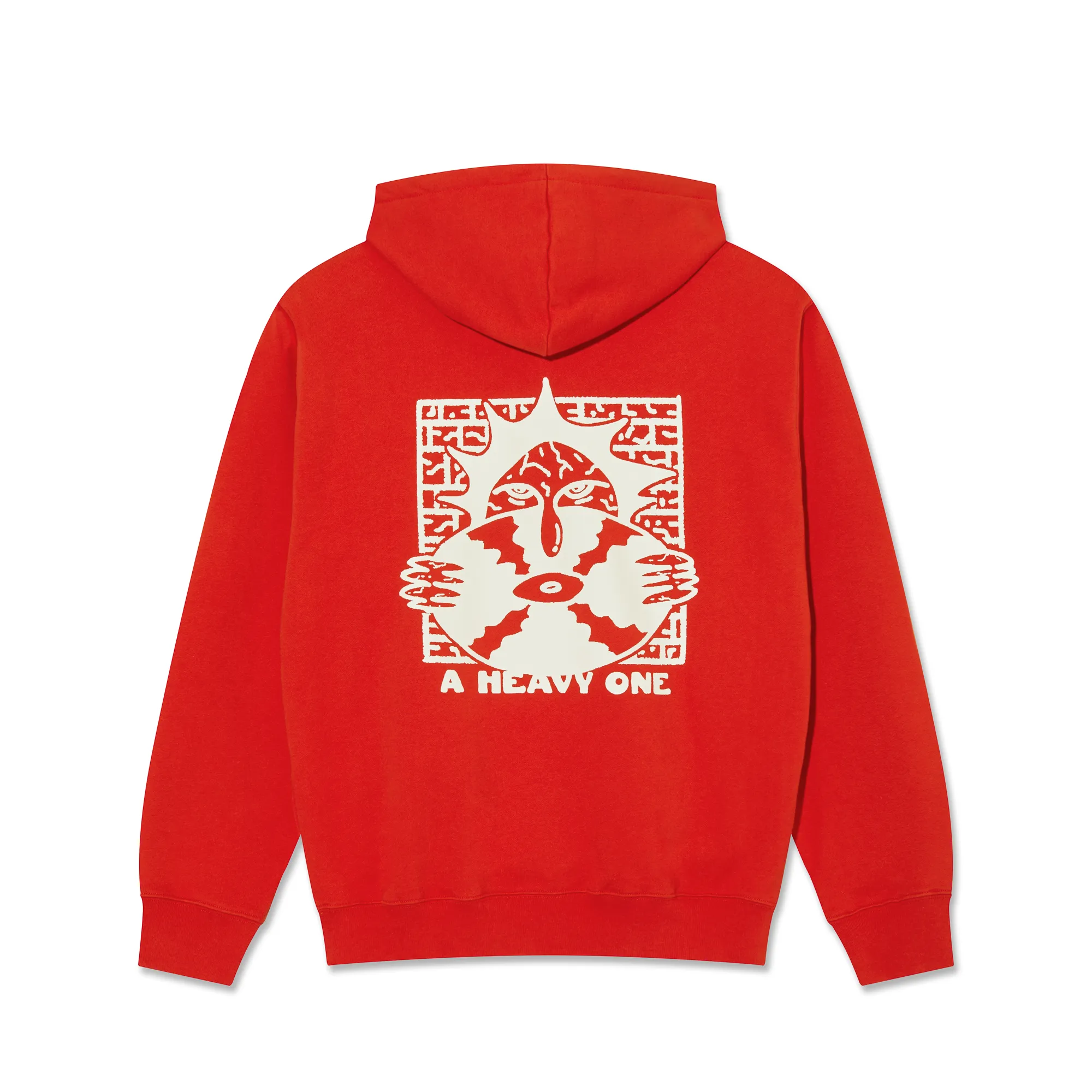 Dave Hoodie | Polar Skate Club - Red sold by Polar Skate product image thumbnail 2
