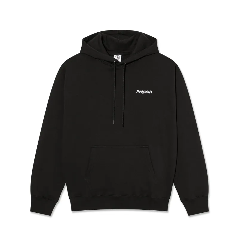 Dave Hoodie | Surf Logo - Black sold by Polar Skate