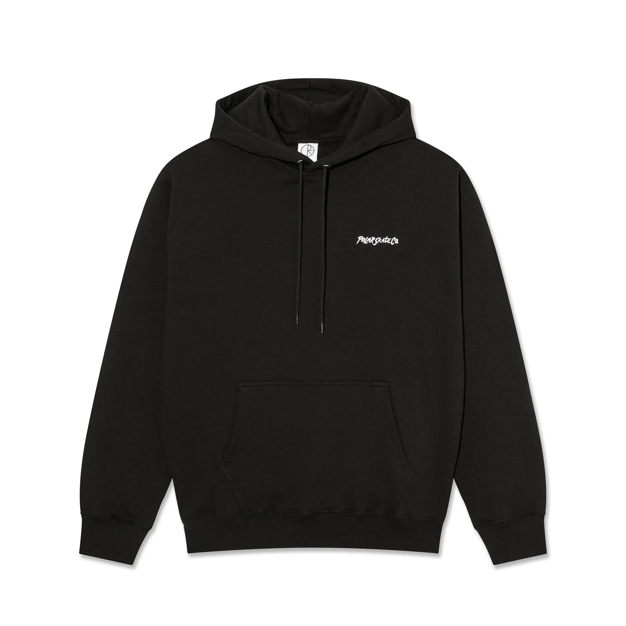 Dave Hoodie | Surf Logo - Black sold by Polar Skate