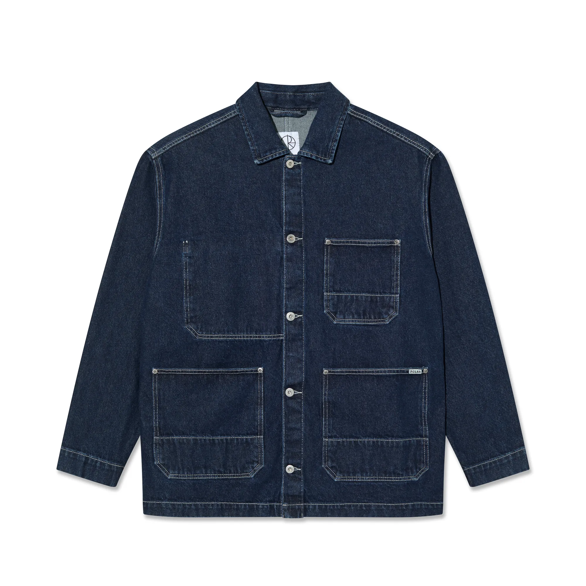 Ezra Jacket | Denim - Indigo sold by Polar Skate