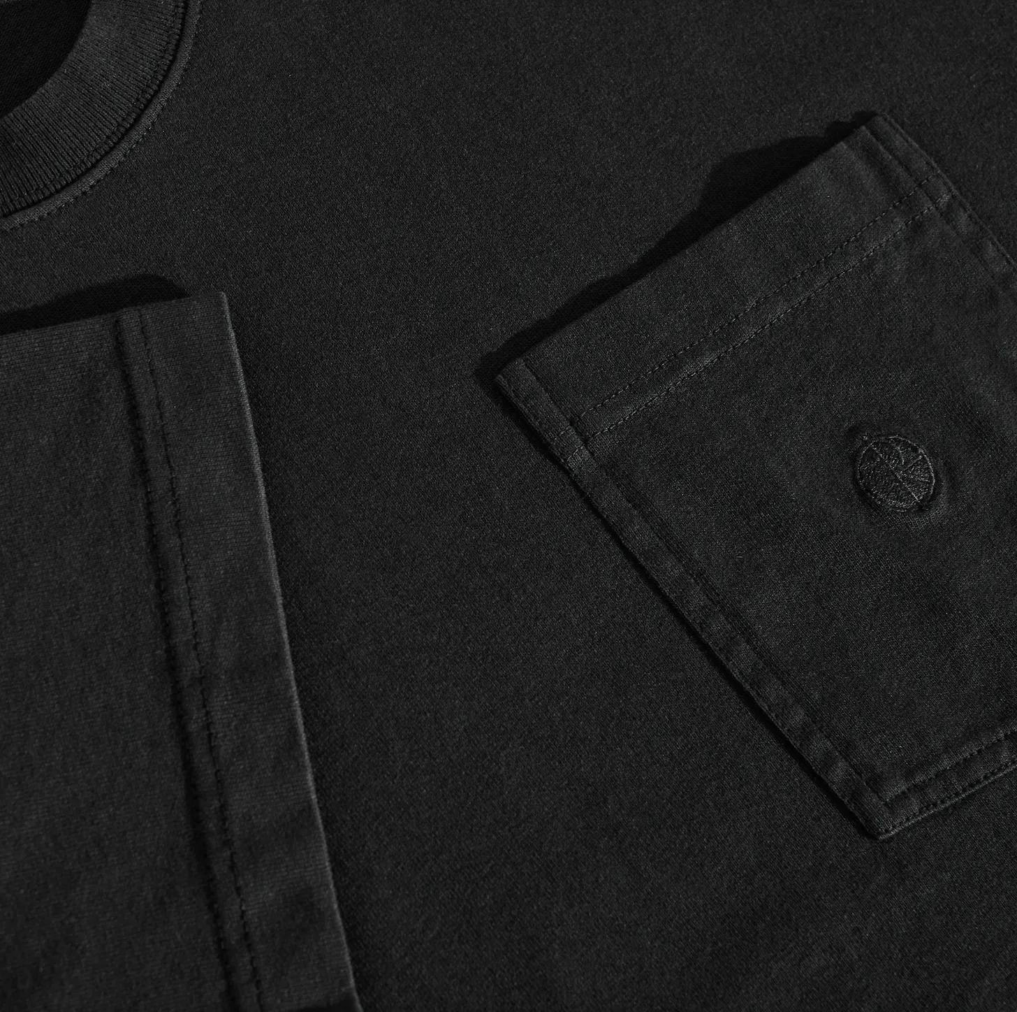 Pocket Tee - Black sold by Polar Skate product image thumbnail 3