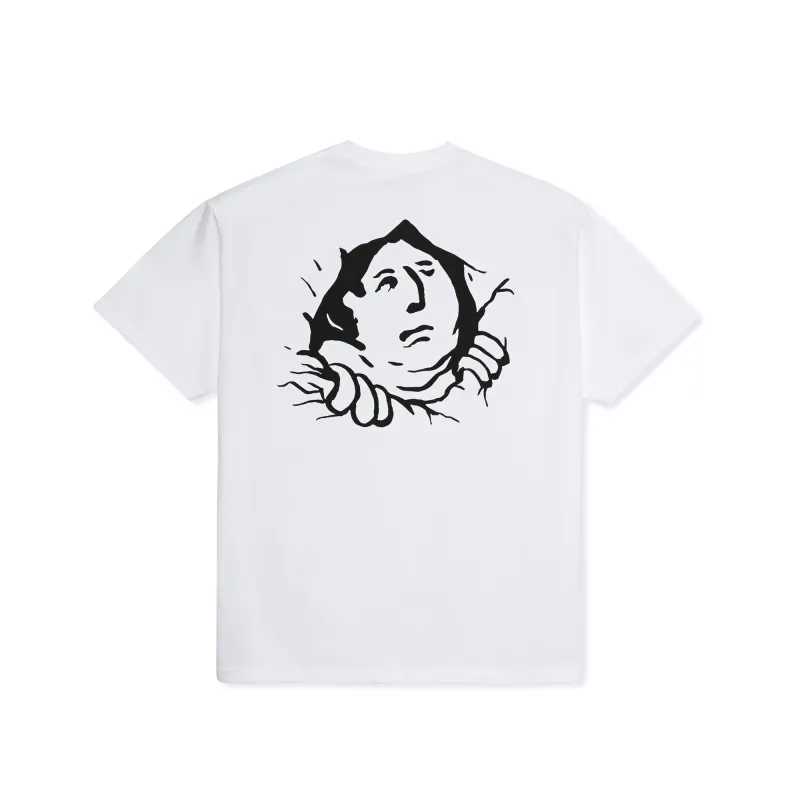 Tee | Coming Out - White sold by Polar Skate