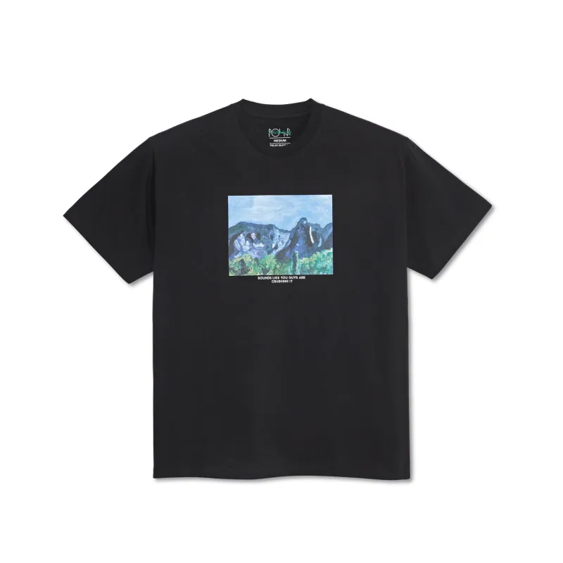 Tee | Sounds Like You Guys Are Crushing It - Black sold by Polar Skate