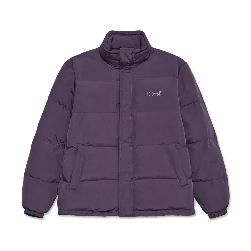 Basic Puffer - Dark Violet sold by Polar Skate
