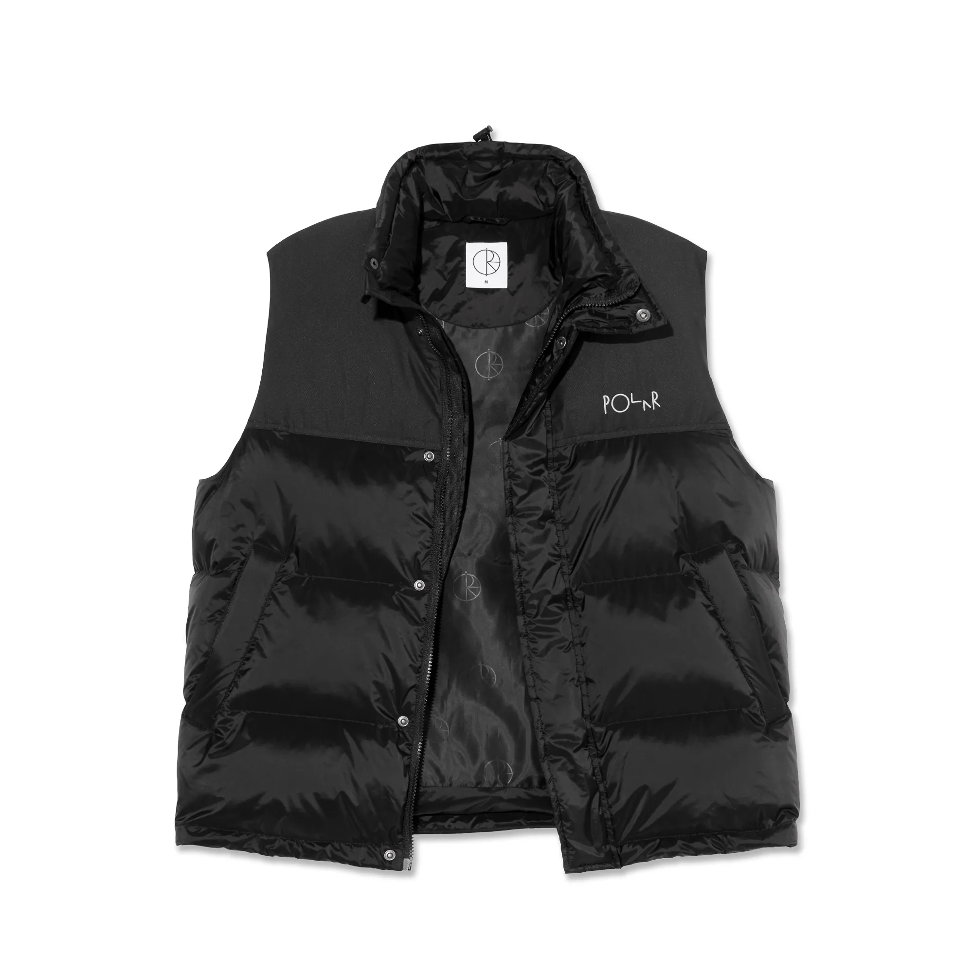 Basic Puffer Vest - Black sold by Polar Skate product image thumbnail 2
