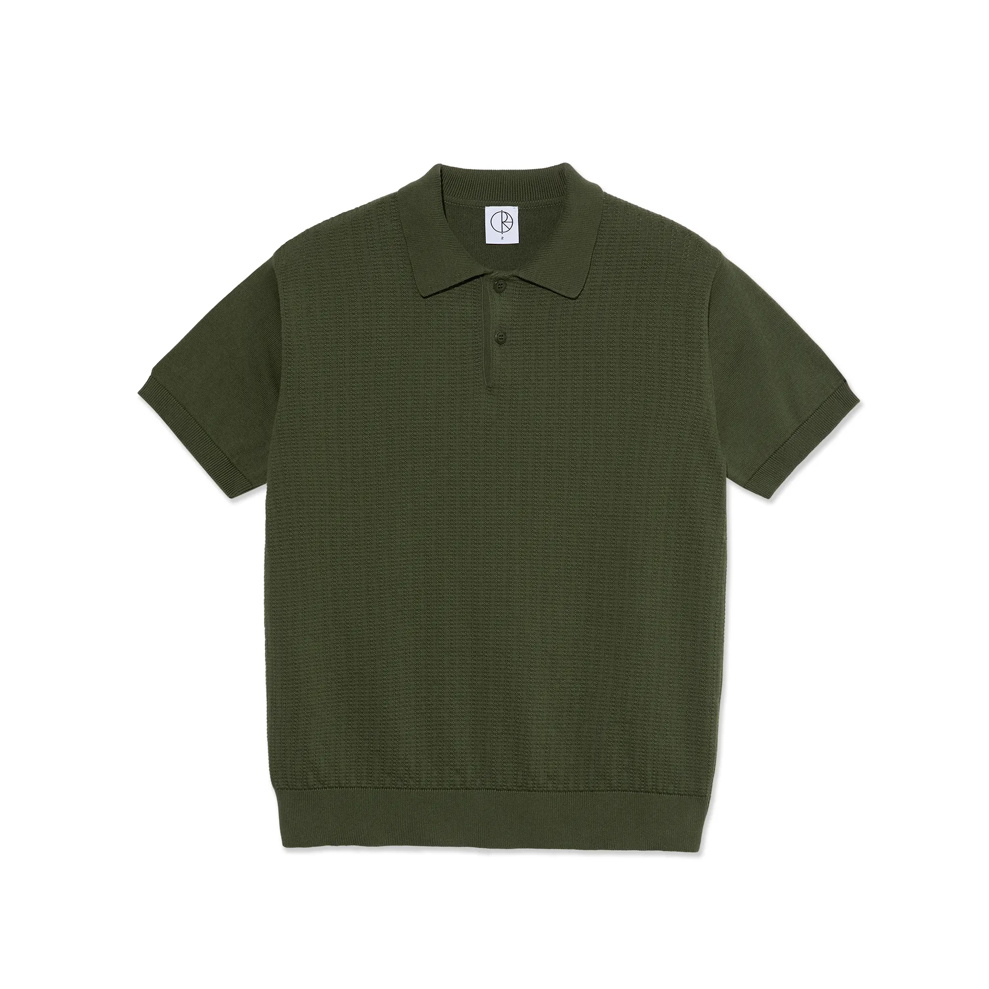 Miles Polo Shirt - Dark Olive sold by Polar Skate