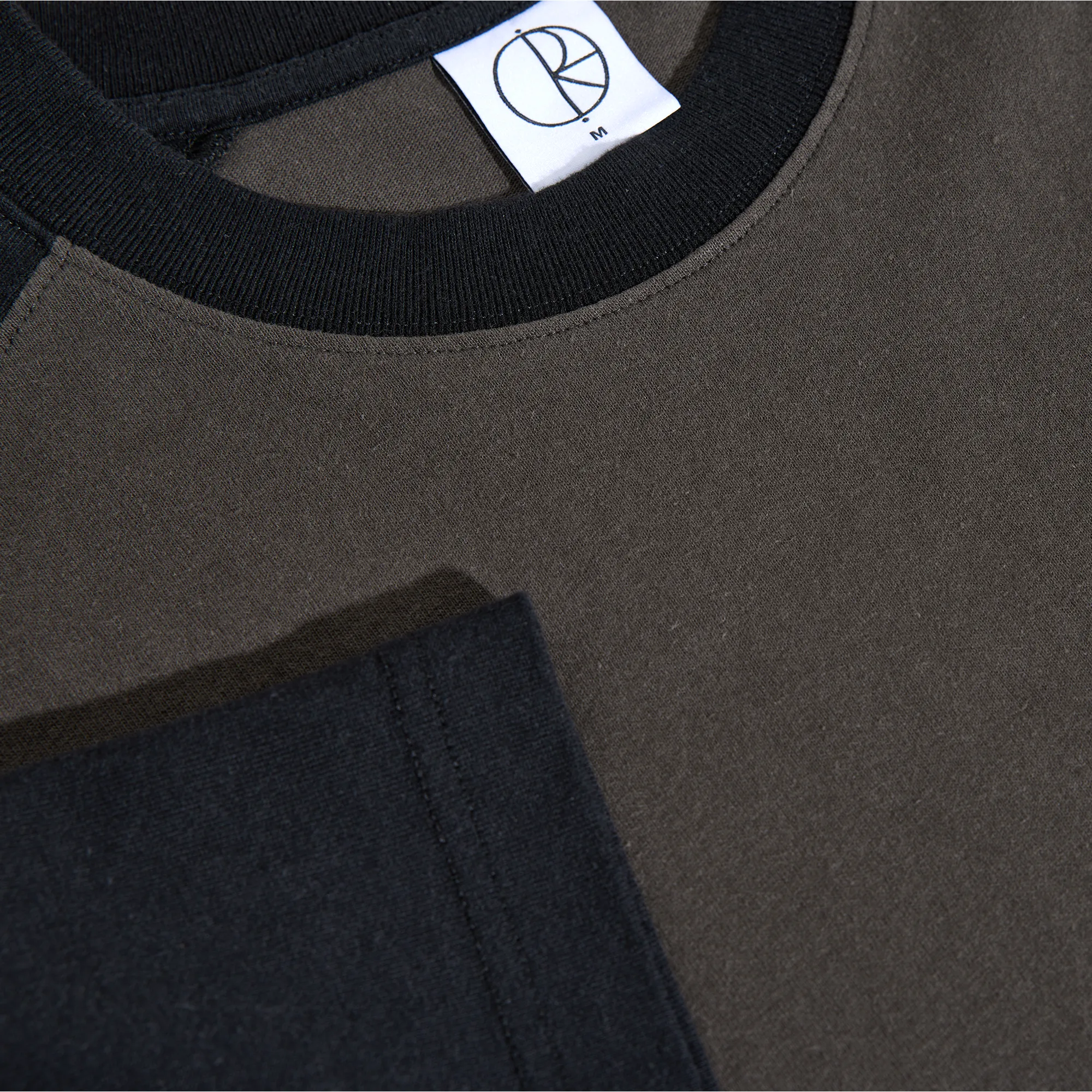 Doe Tee - Black/Dirty Black sold by Polar Skate product image thumbnail 3