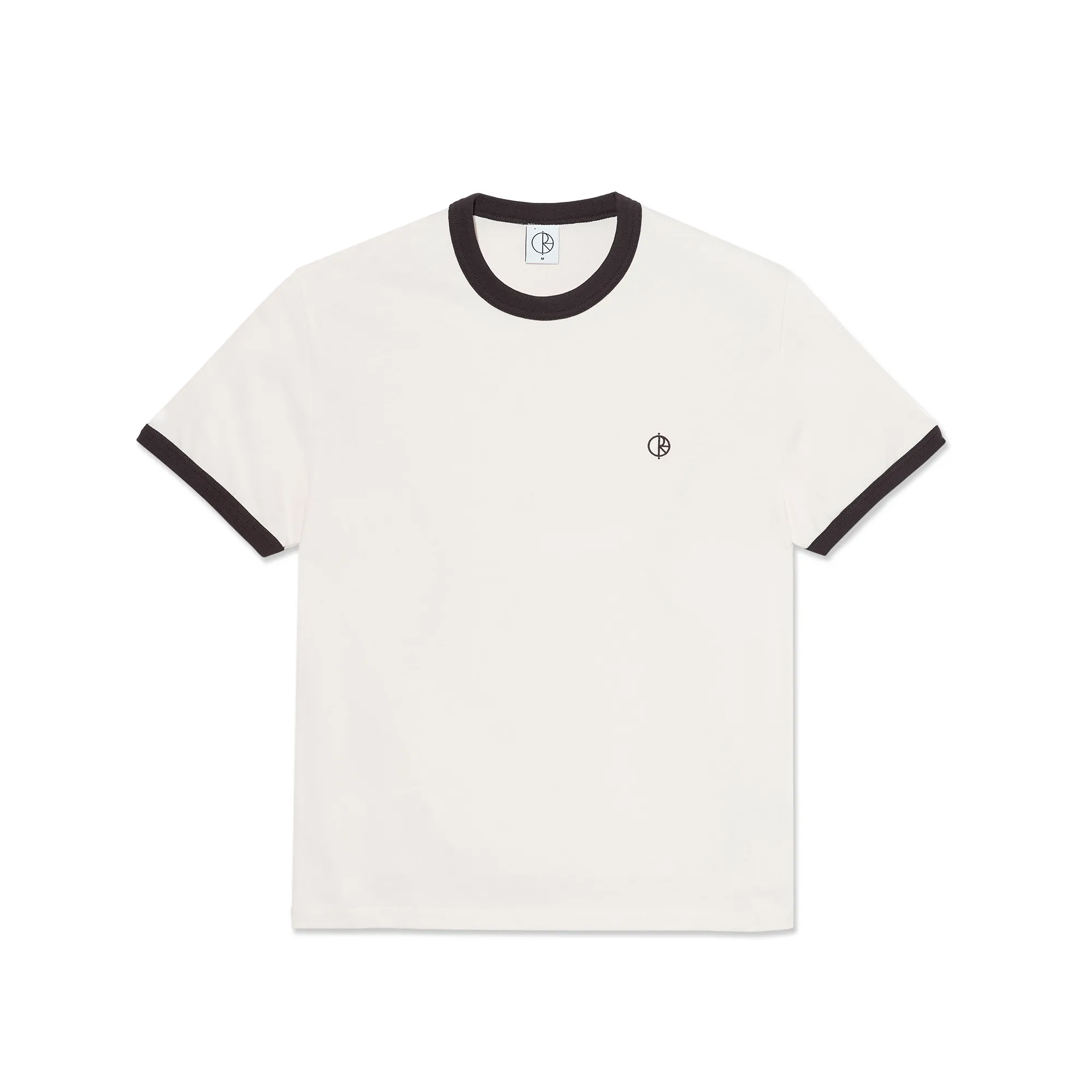 Ringer Tee - Ivory/Chocolate sold by Polar Skate