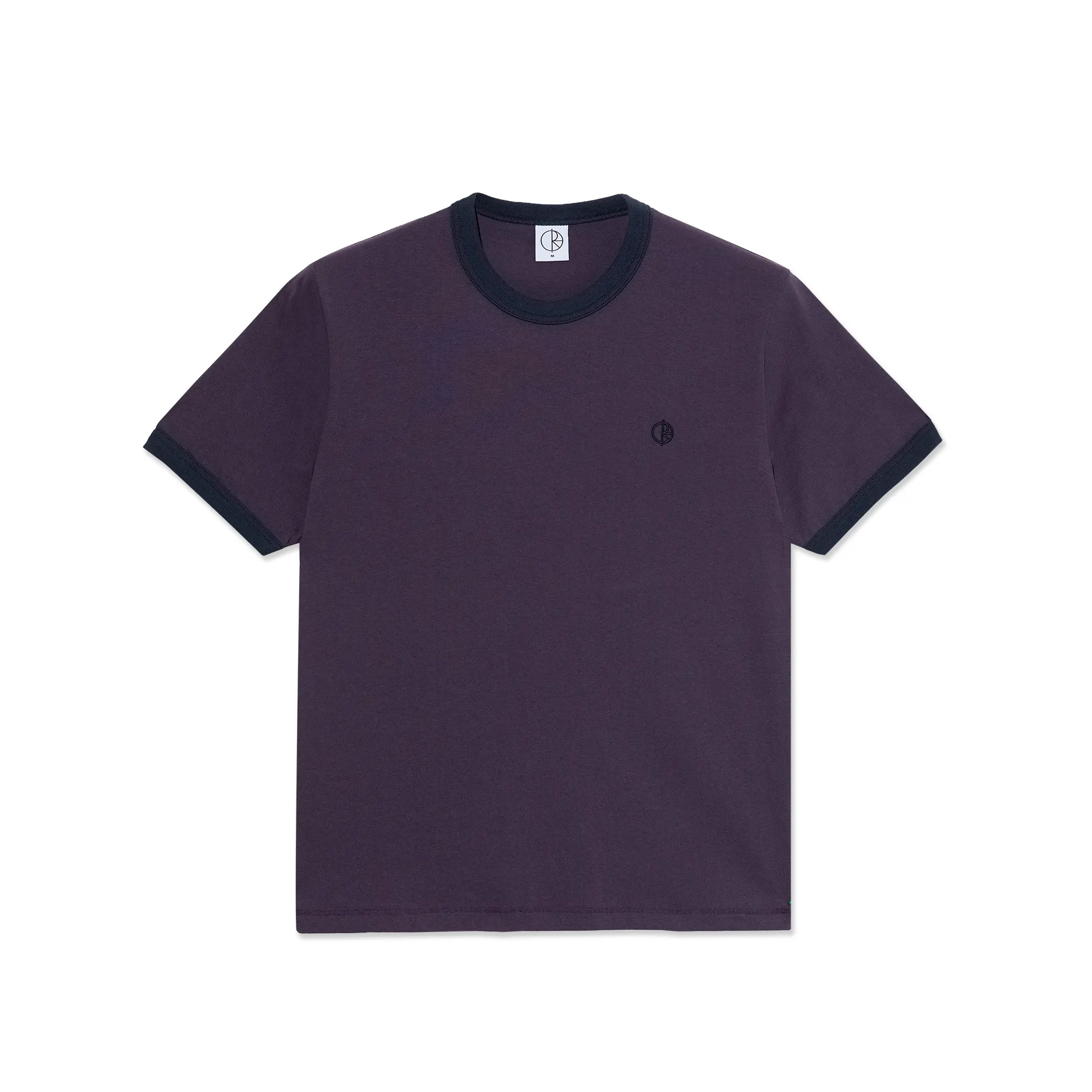 Ringer Tee - Dark Violet/Navy sold by Polar Skate