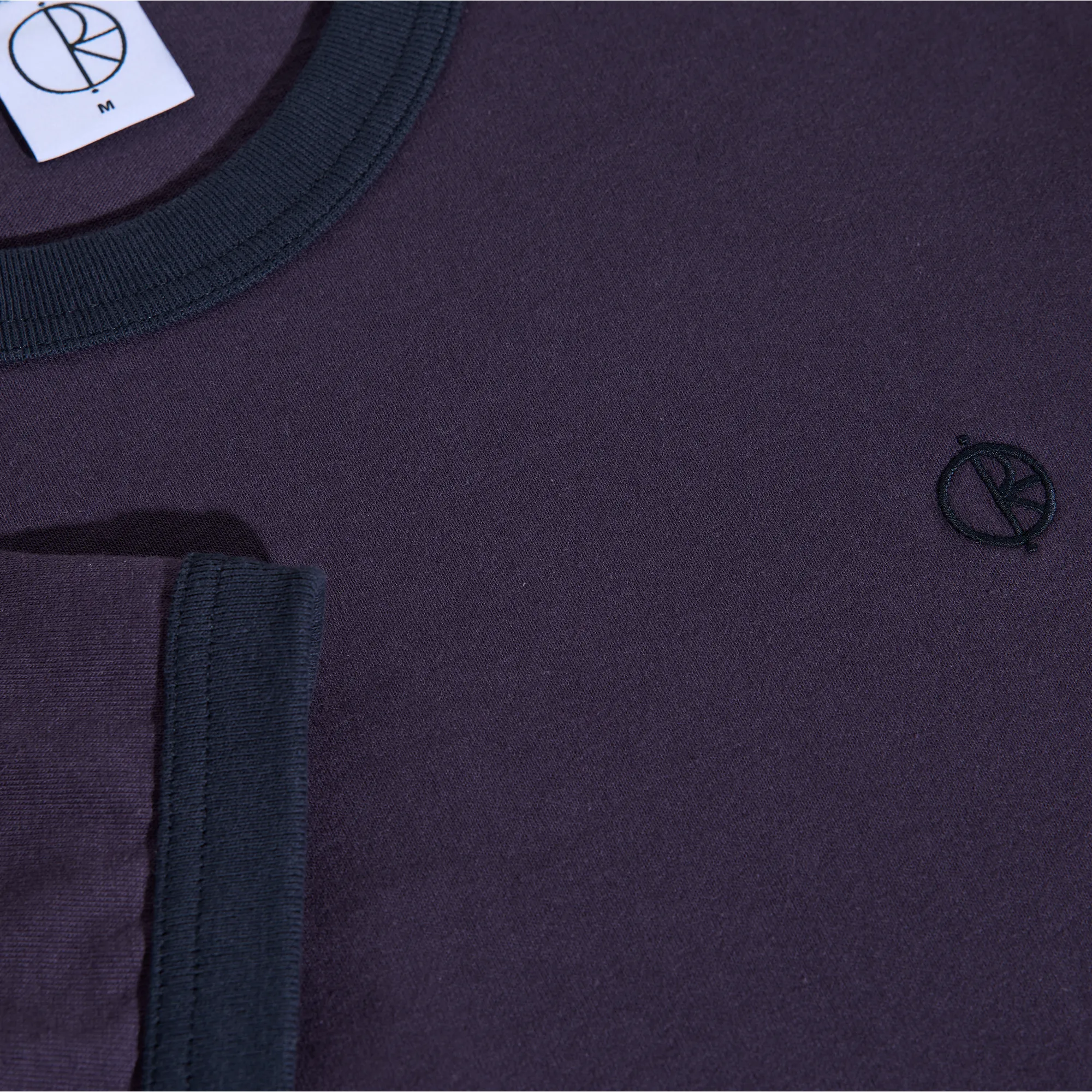 Ringer Tee - Dark Violet/Navy sold by Polar Skate product image thumbnail 3