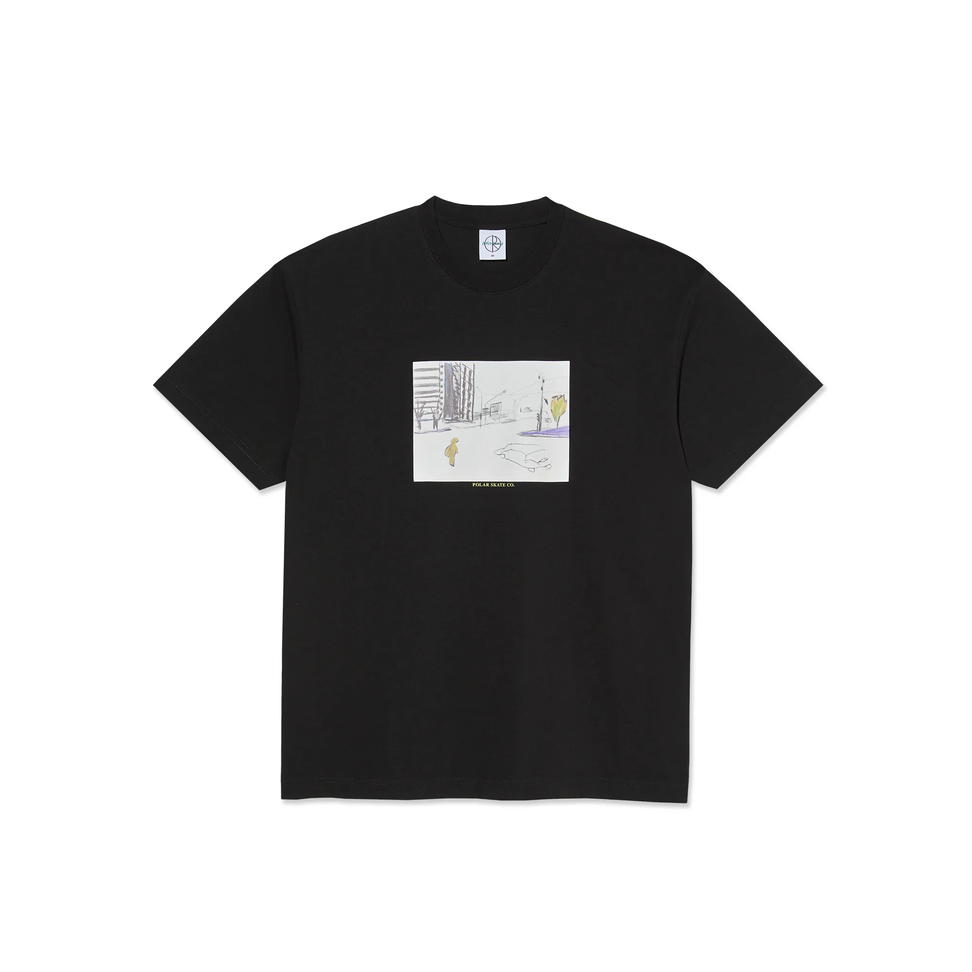 Tee | Downtown - Black sold by Polar Skate