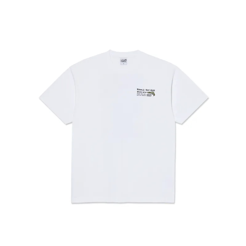 Tee | Ray Gun - White sold by Polar Skate