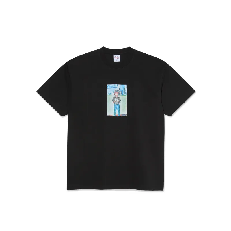 Tee | Jeans Teeth - Black sold by Polar Skate