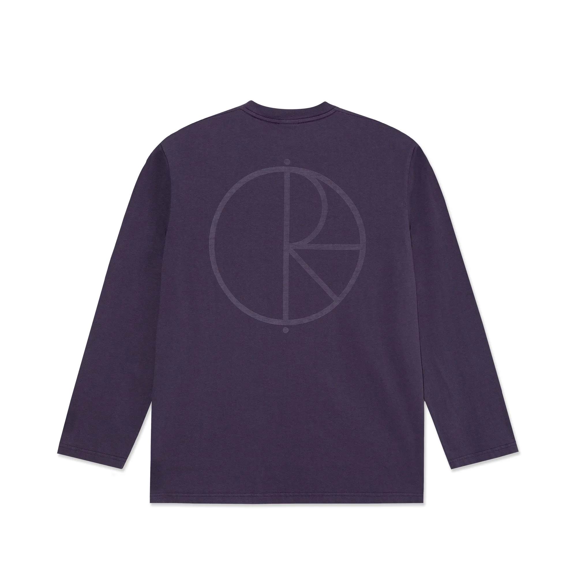 Steve LS Tee | Stroke Logo - Dark Violet sold by Polar Skate product image thumbnail 2