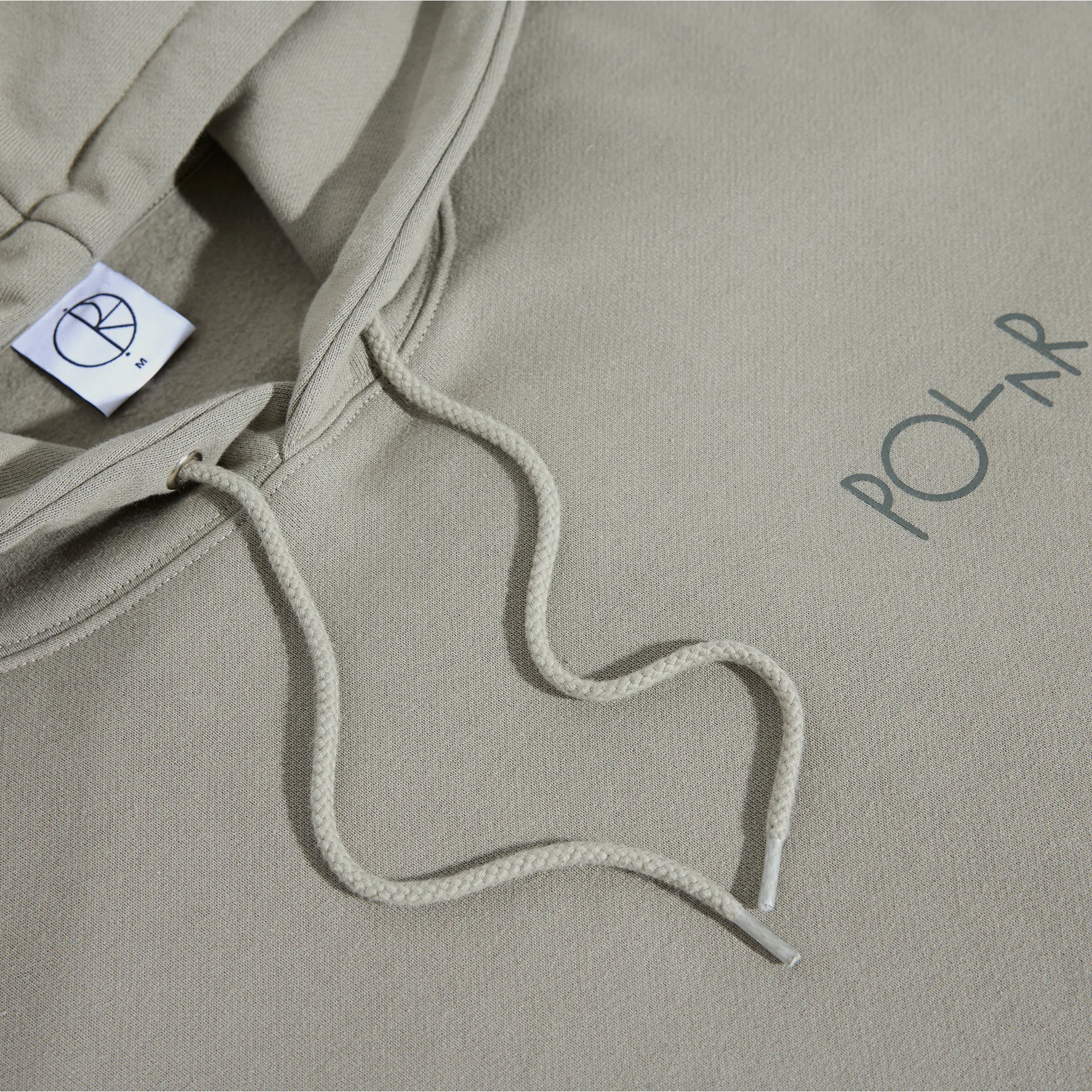 Dave Hoodie | Stroke Logo - Vetiver sold by Polar Skate product image thumbnail 3
