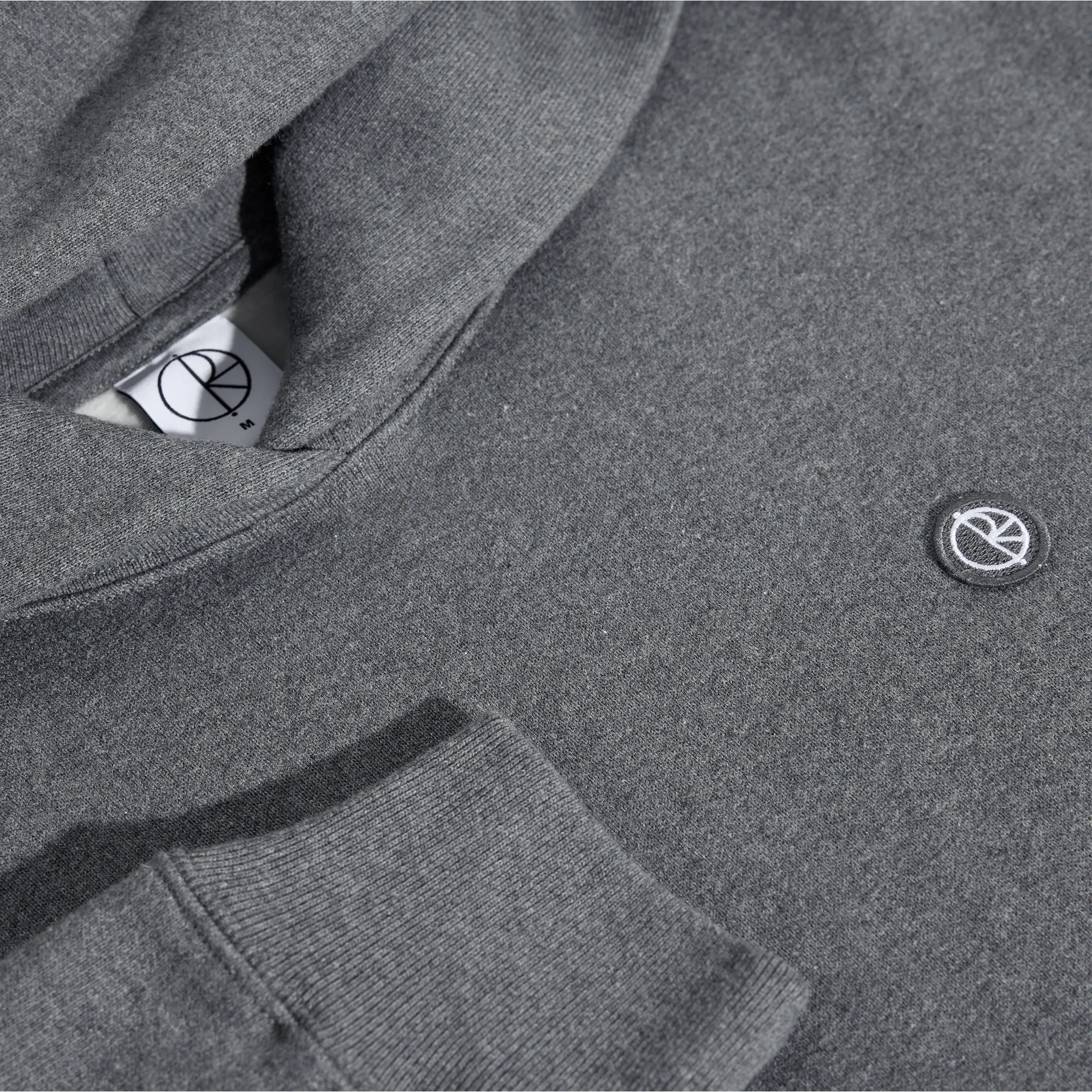Ed Hoodie - Dark Heather Grey sold by Polar Skate product image thumbnail 3