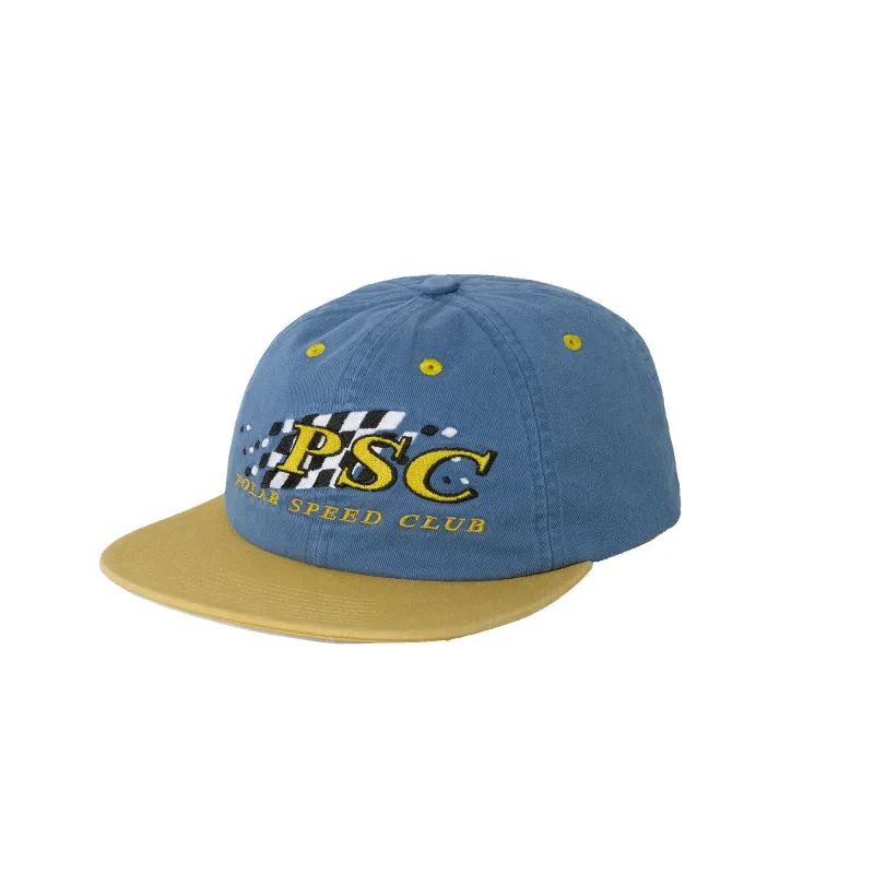 Michael Cap | Polar Speed Club - Blue/Yellow sold by Polar Skate