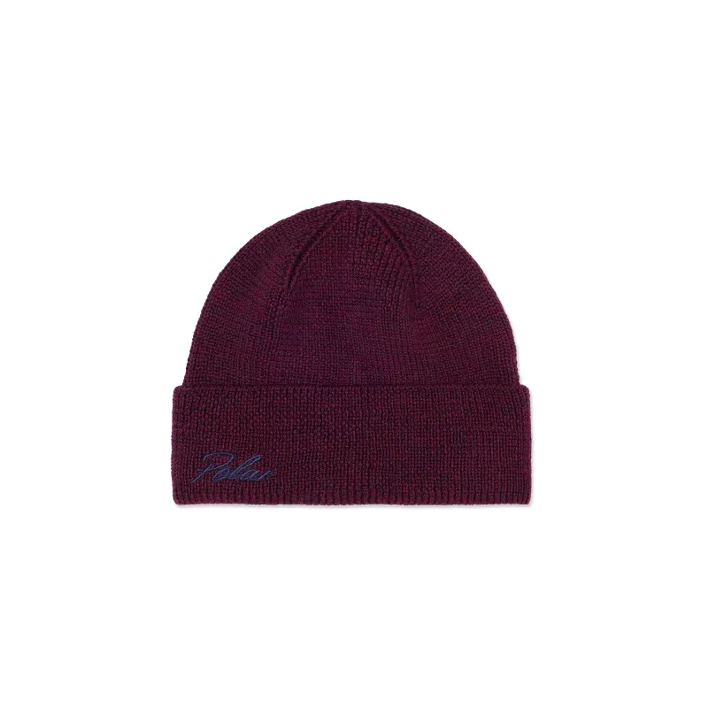 Simon Beanie | Bordeaux sold by Polar Skate
