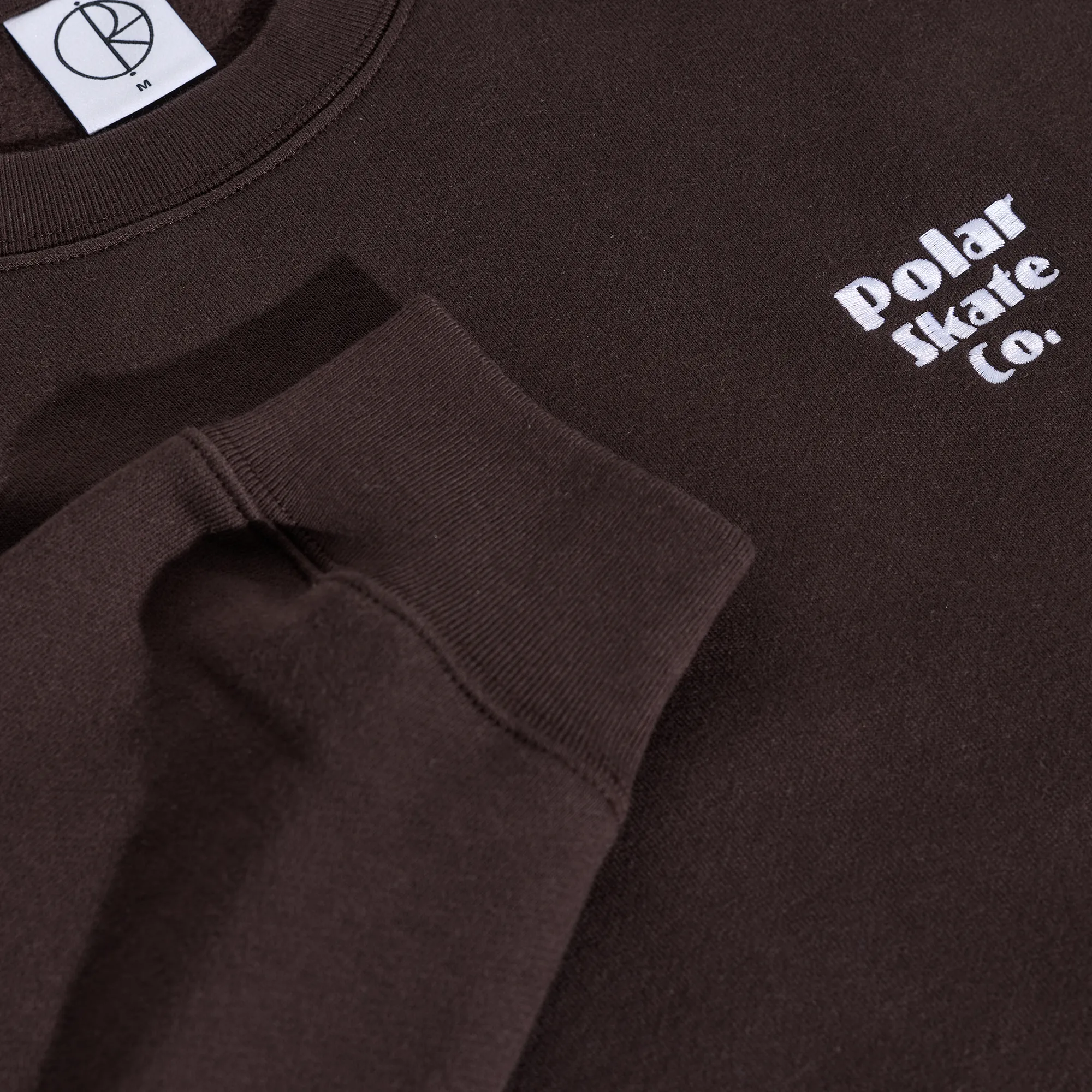 Dave Crewneck | New Sport - Chocolate sold by Polar Skate product image thumbnail 3