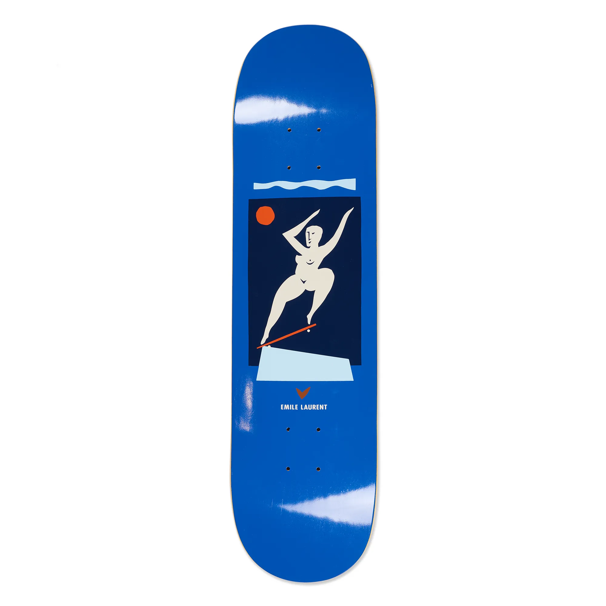 Deck | Emile Laurent - Crooks - Blue sold by Polar Skate