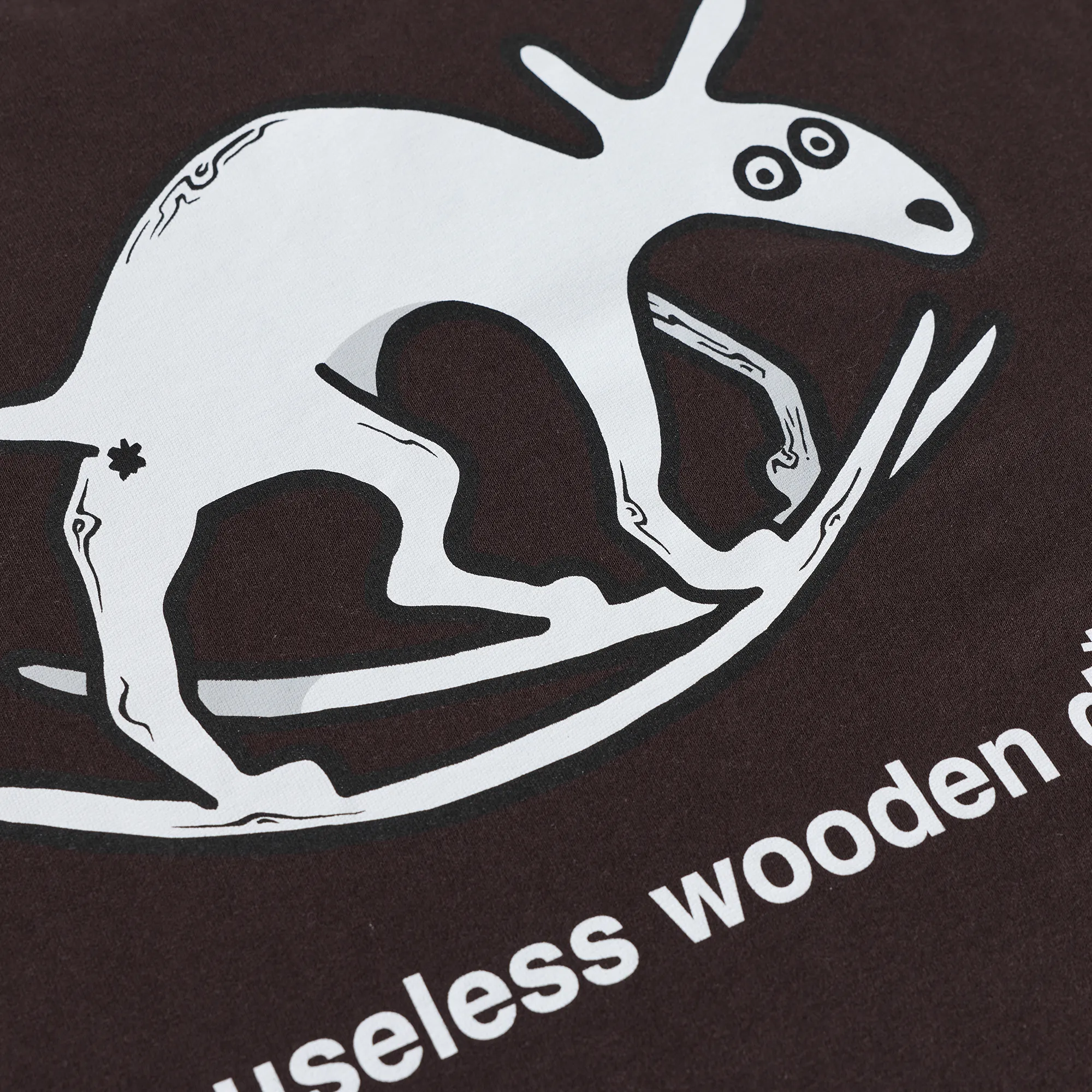 Tee | Useless Wooden Dog - Chocolate sold by Polar Skate product image thumbnail 4