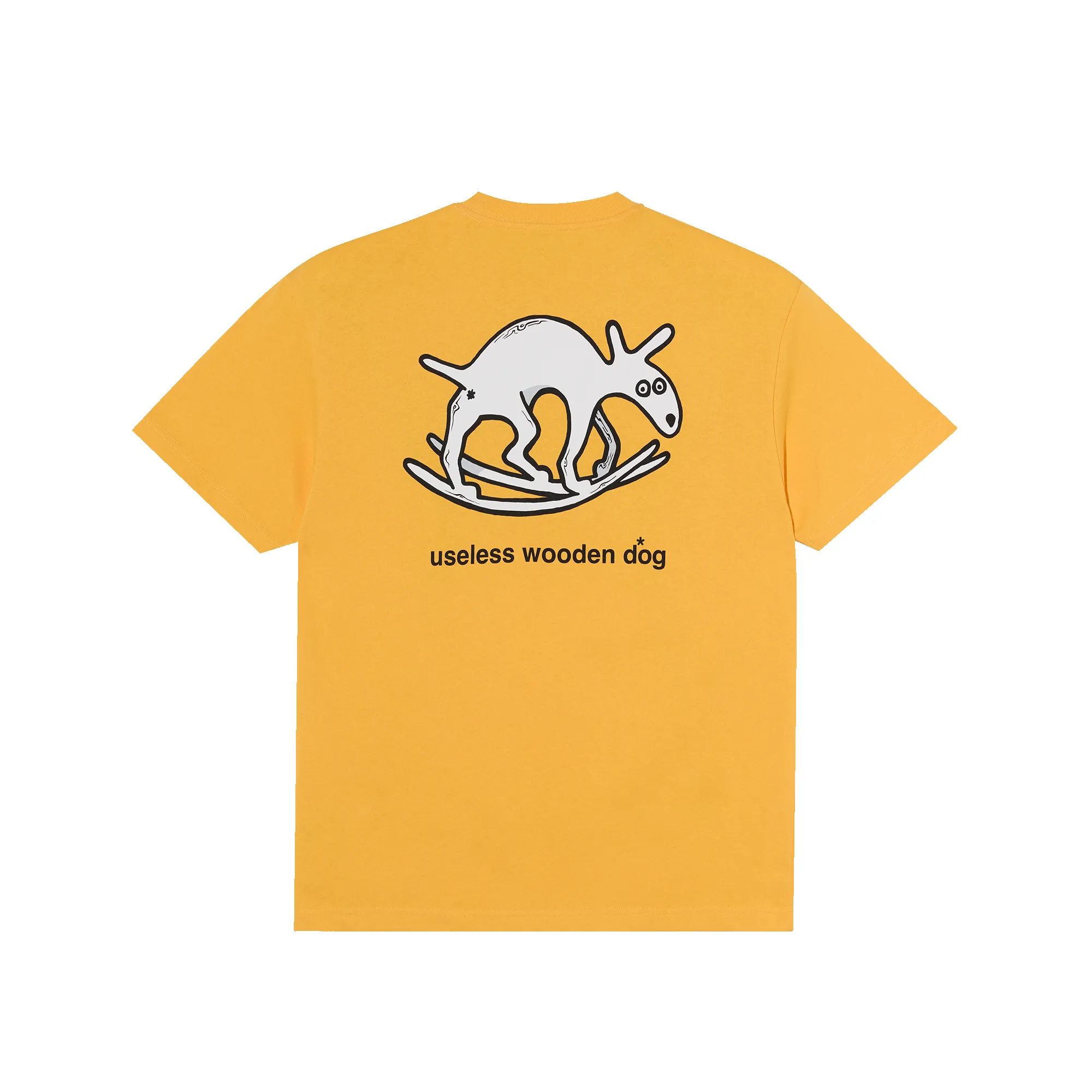 Tee | Useless Wooden Dog - Yellow sold by Polar Skate product image thumbnail 2