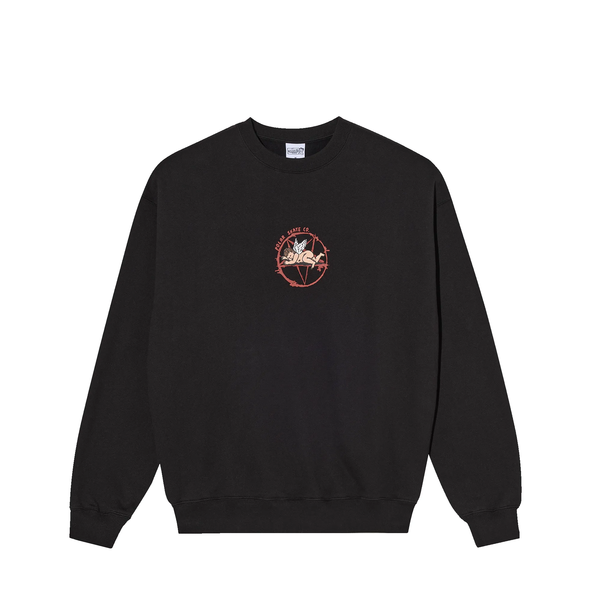 Dave Crewneck | Sacrifice - Black sold by Polar Skate