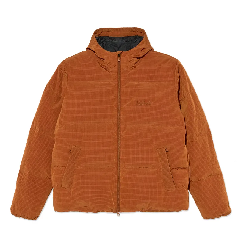 Soft Puffer Jacket - Orange made by Polar Skate