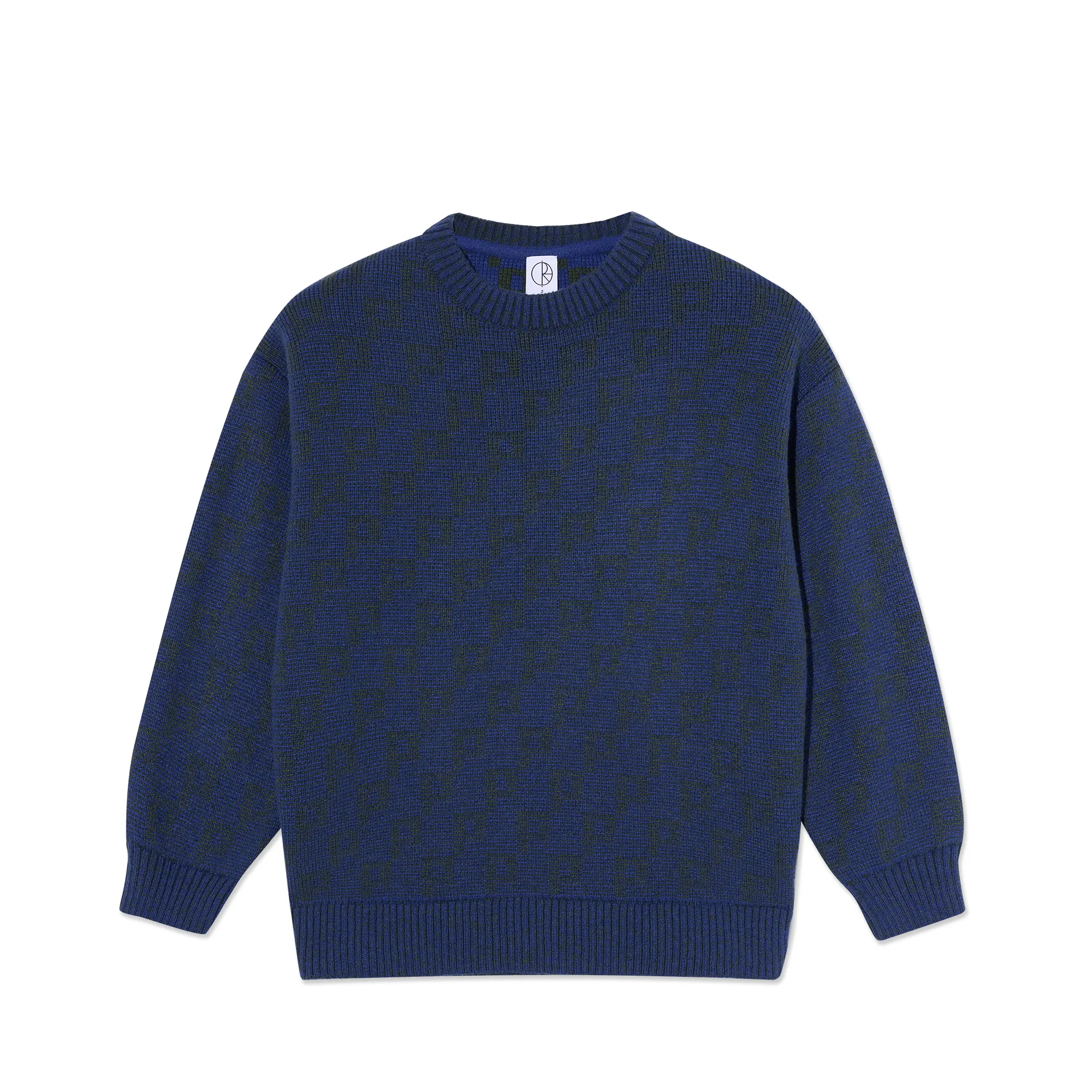George Sweater | P Pattern - Blue/Green sold by Polar Skate